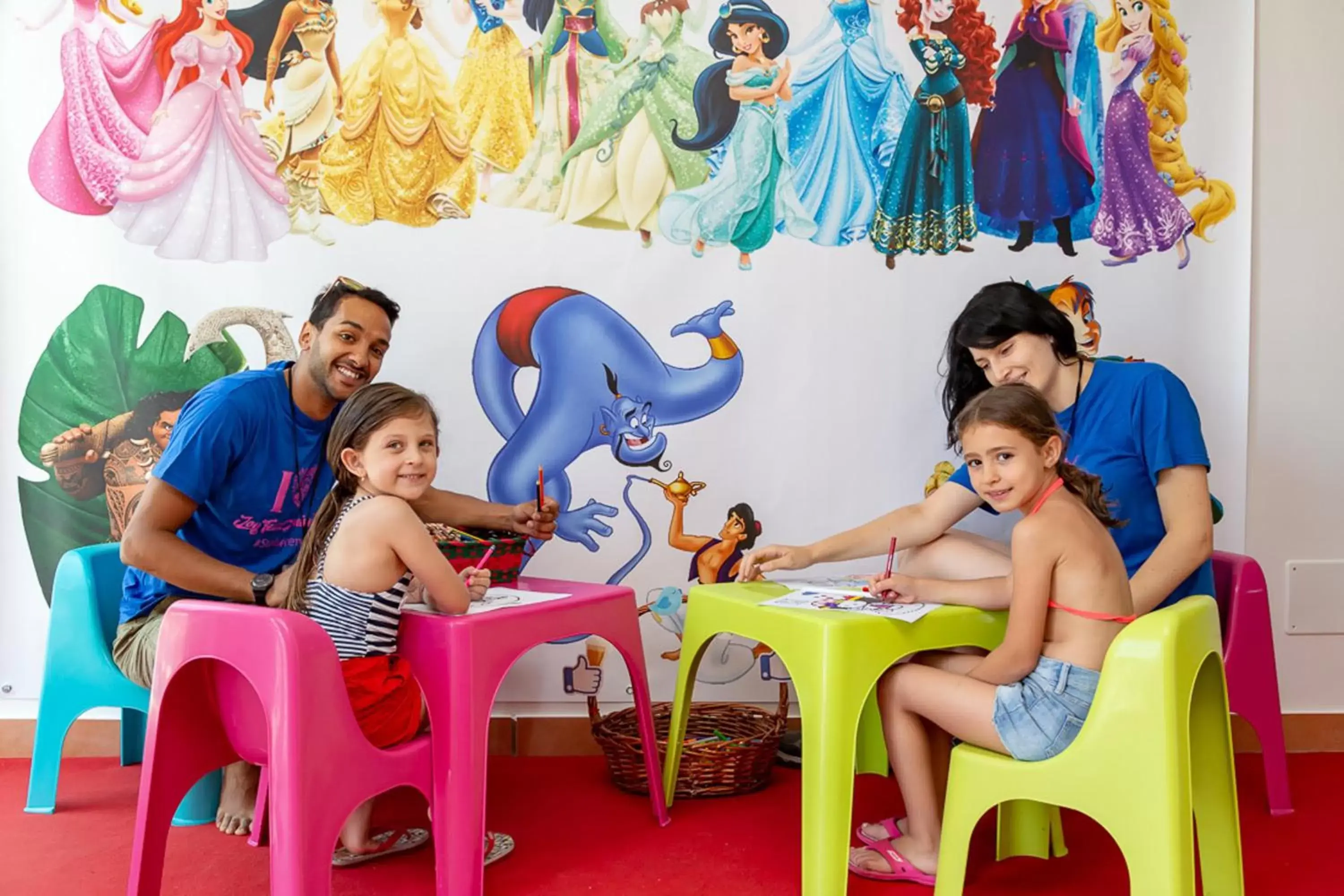 Kids's club, Children in Hotel Antares