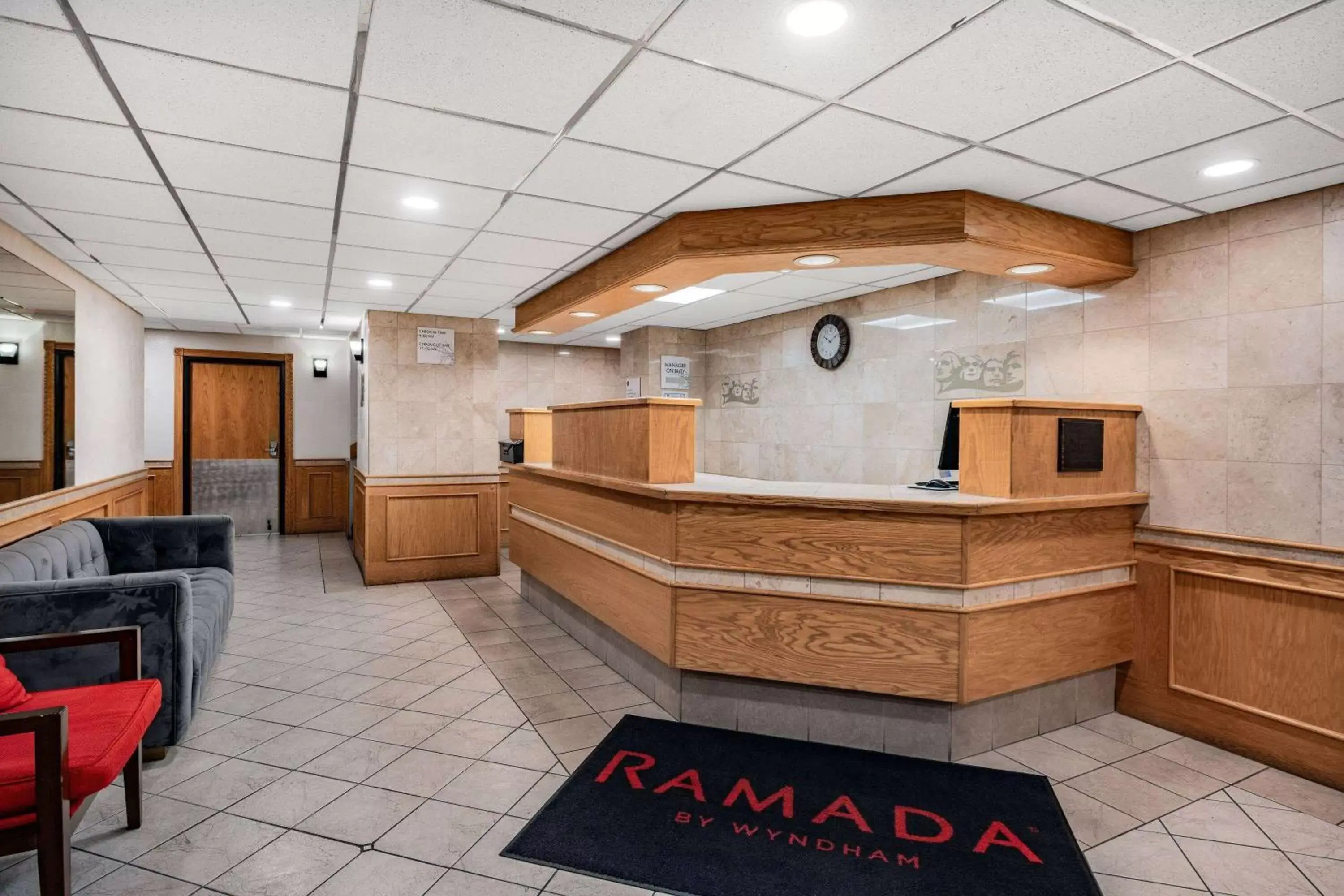 Lobby or reception in Ramada by Wyndham Keystone Near Mt Rushmore Lobby or reception in Ramada by Wyndham Keystone Near Mt Rushmore