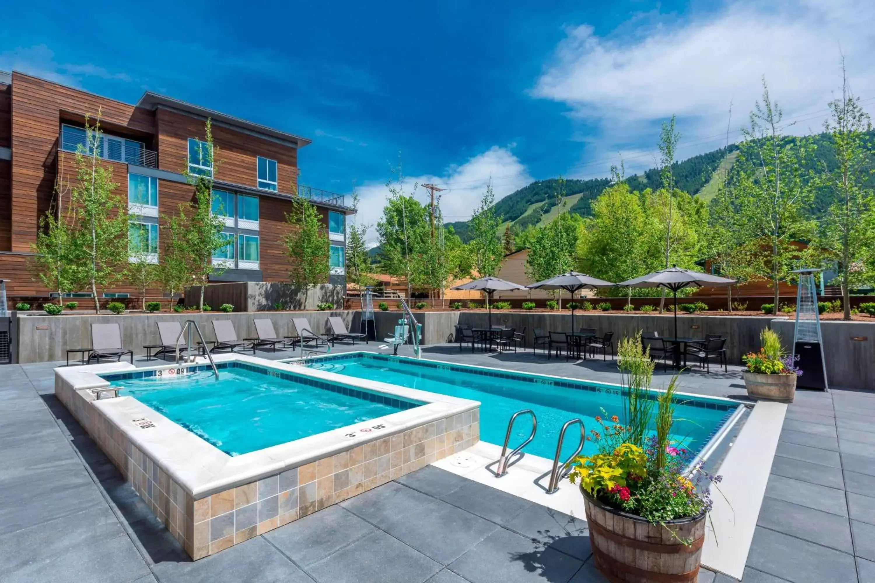 Swimming Pool in SpringHill Suites by Marriott Jackson Hole