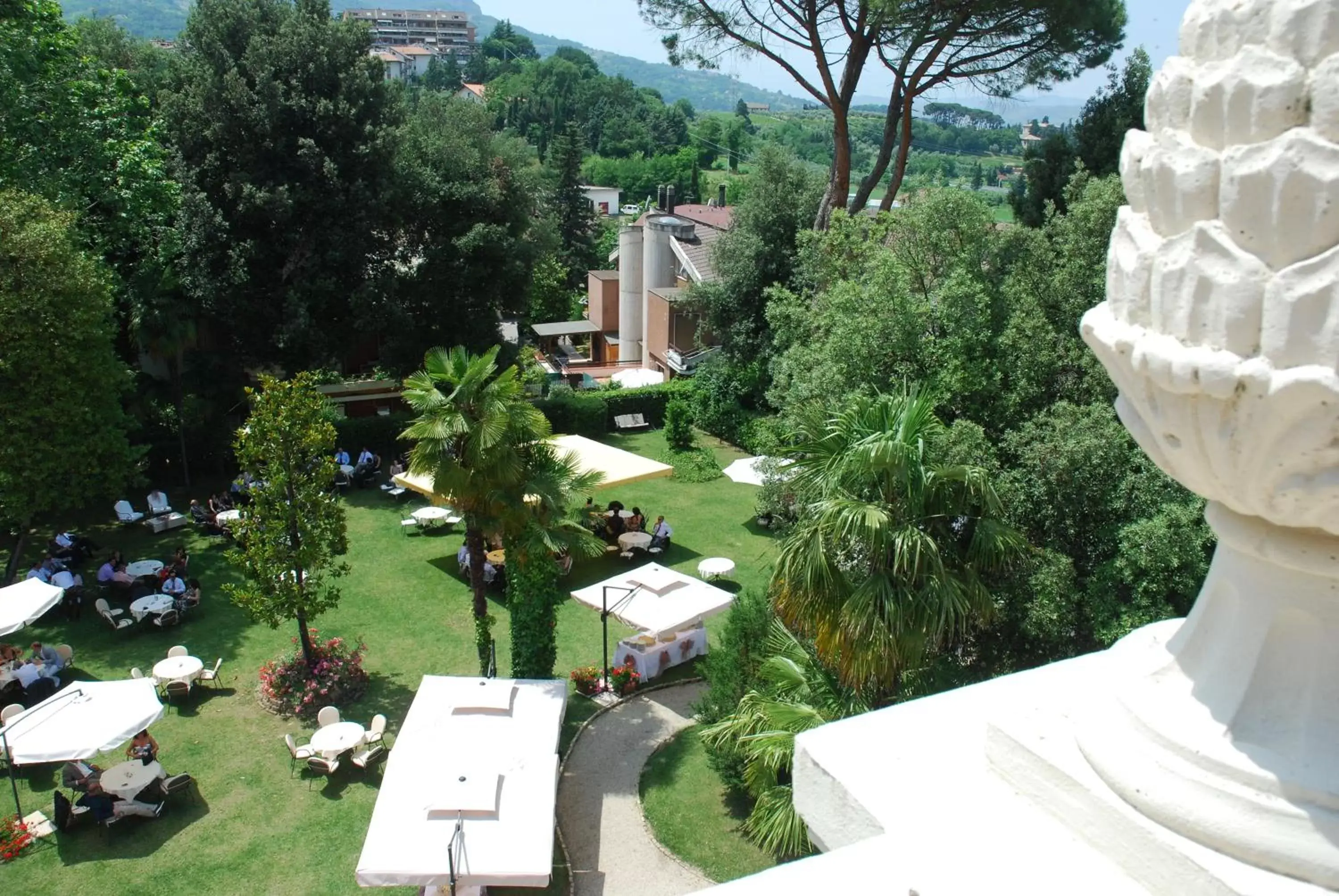 Garden in Hotel Villa Pigna