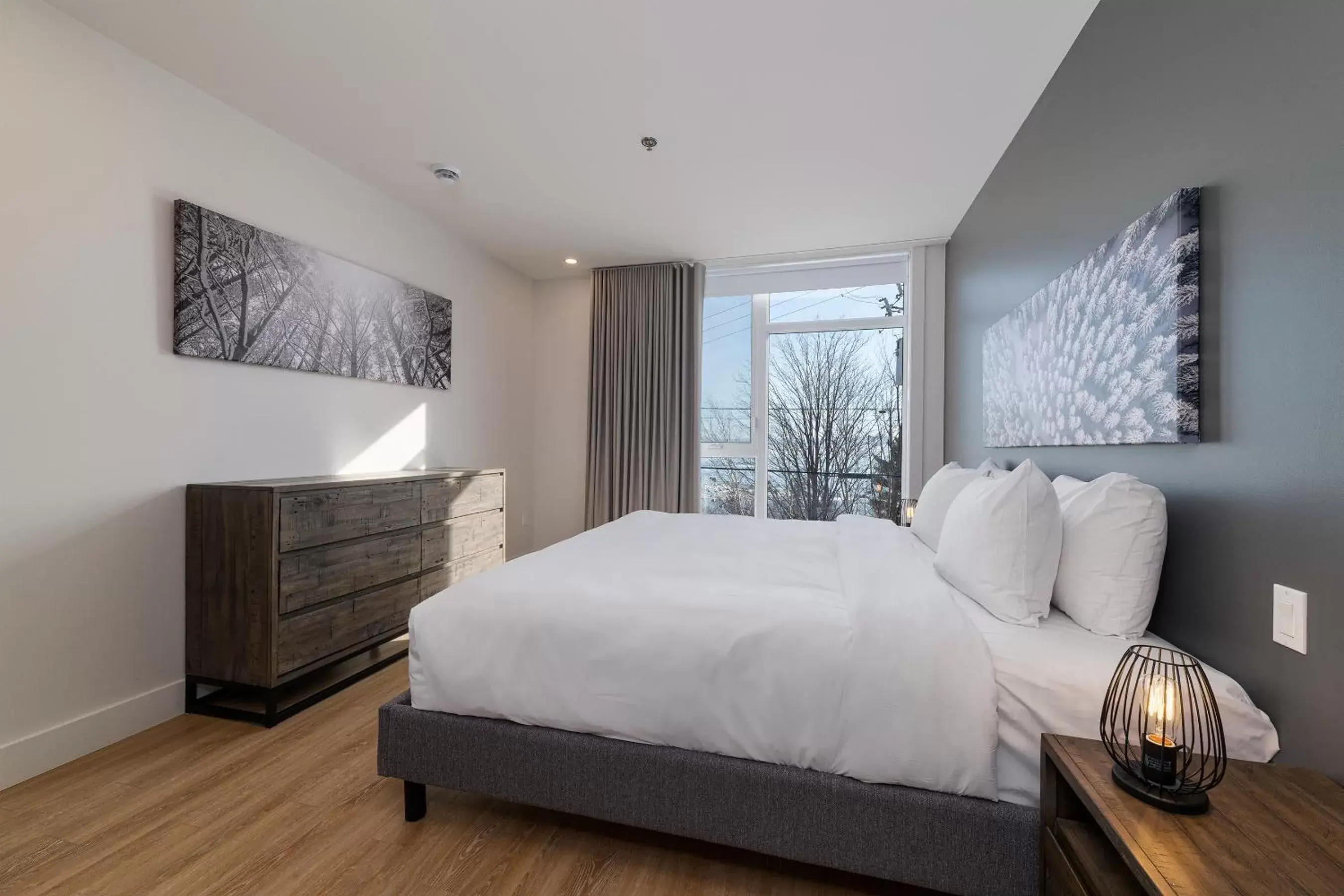 Bedroom in Appartements au Massif - Les Caches de la Grande Pointe - Ski, Vélo, Plein-air