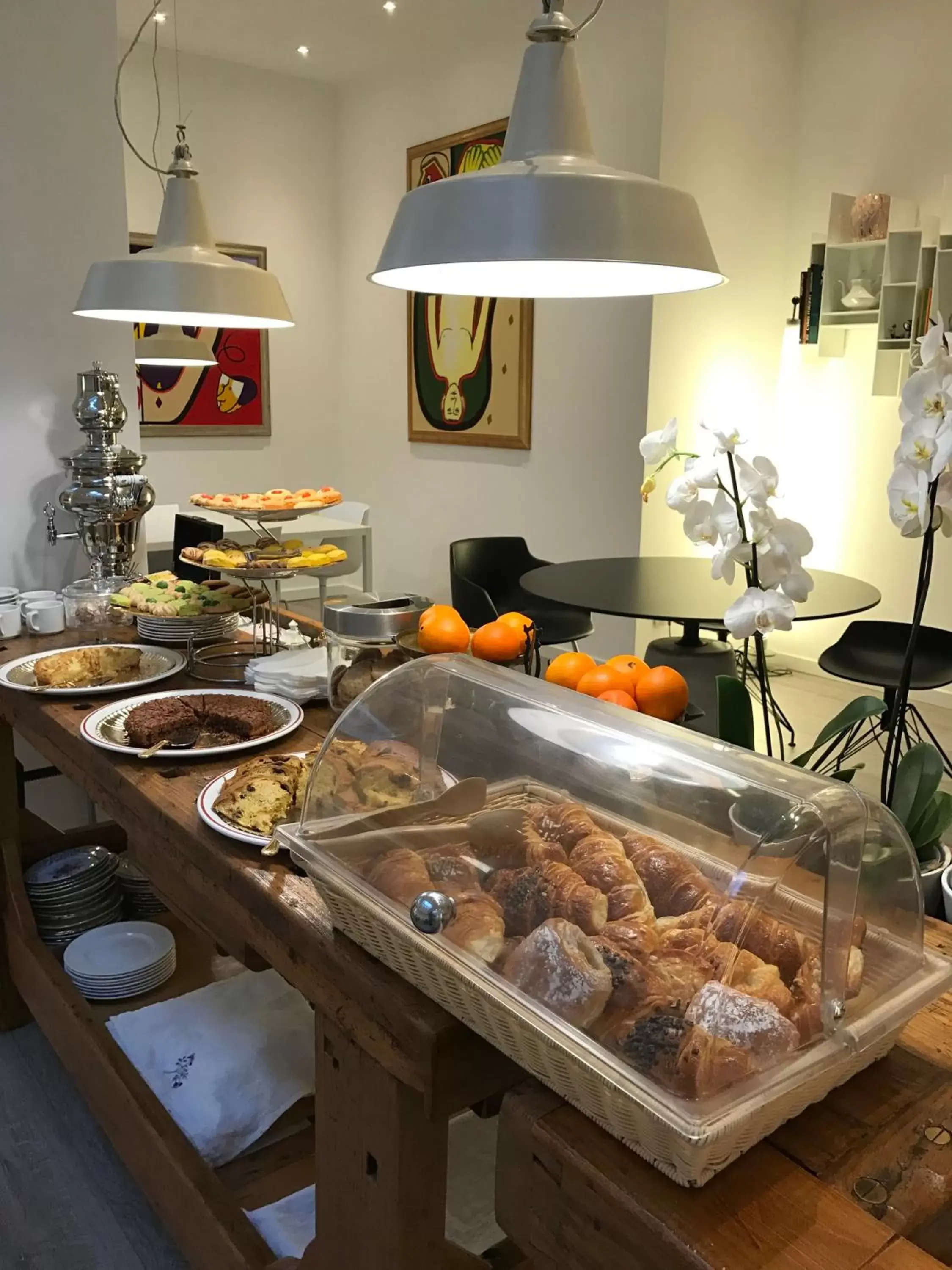 Buffet breakfast, Food in Hotel Bernina