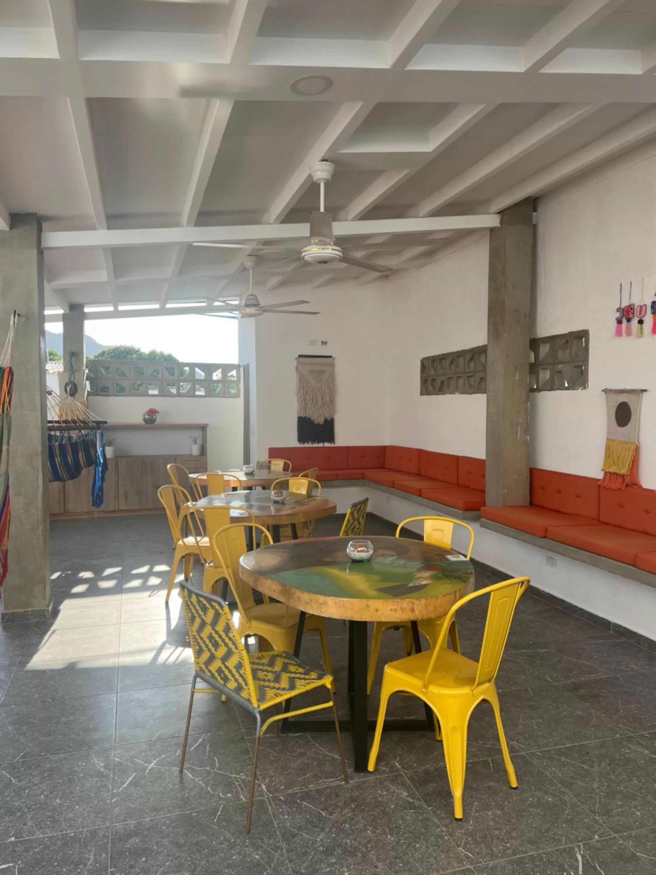 Restaurant/places to eat in Hotel Boutique Casa chunuu Santa Marta