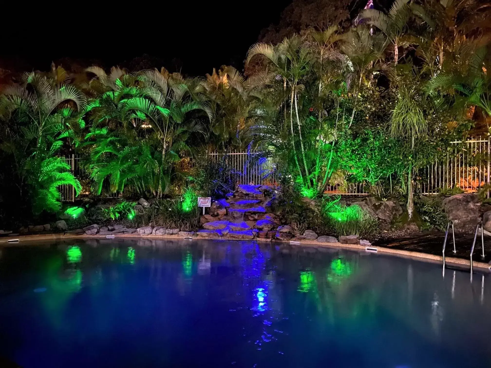 Night, Swimming Pool in Riviera Resort