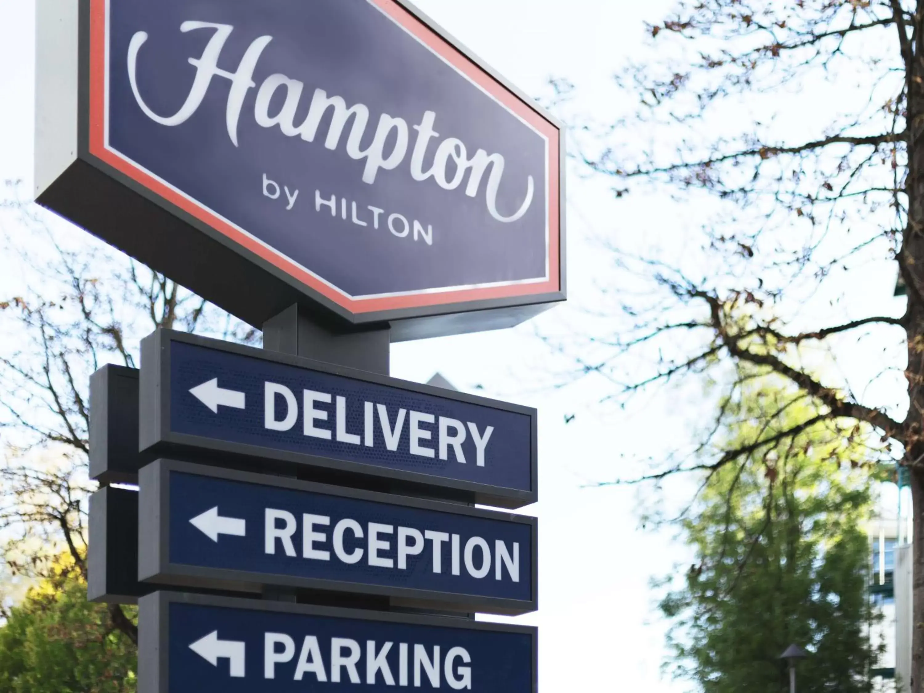 Property building, Property Logo/Sign in Hampton by Hilton Konstanz