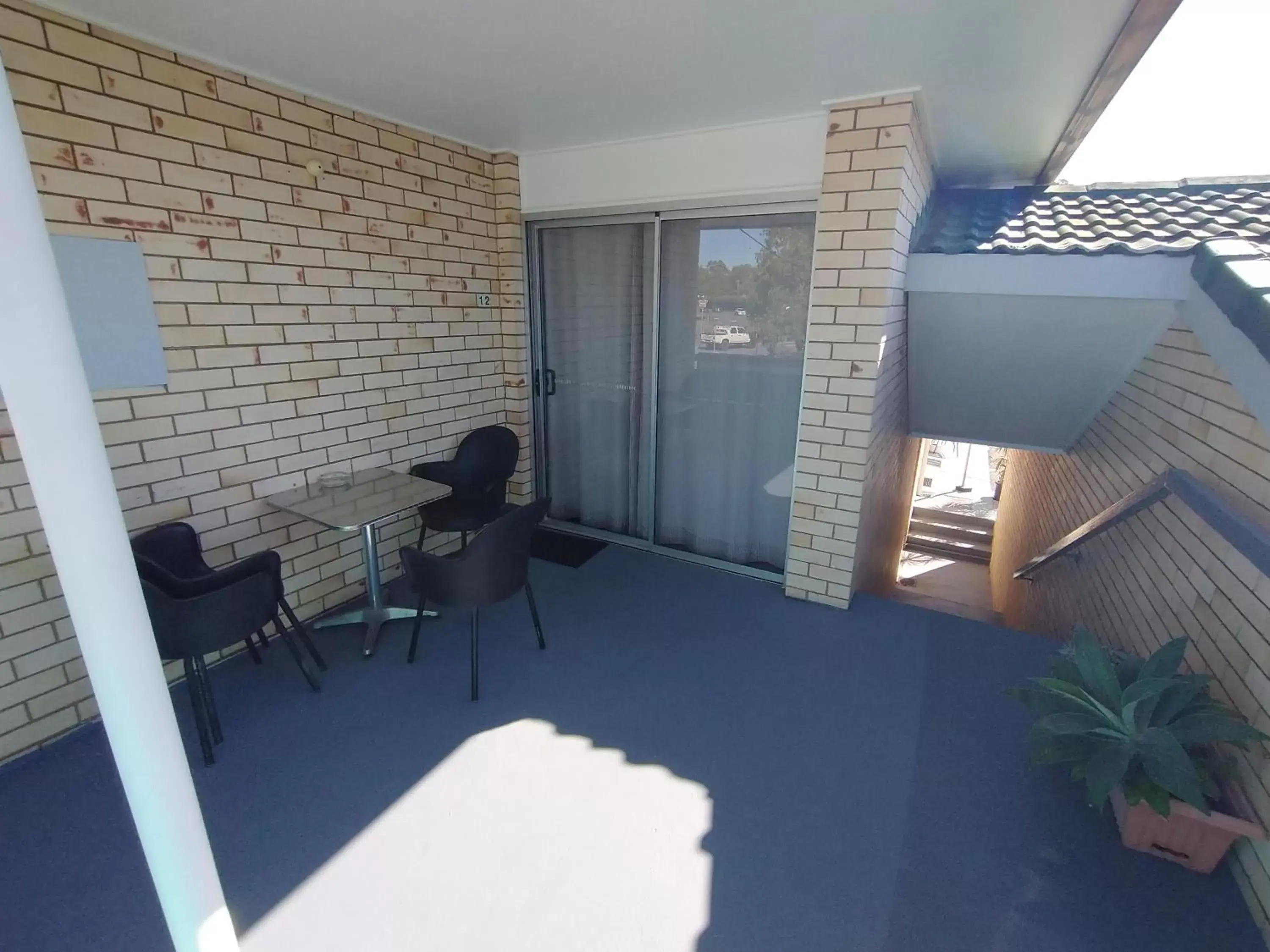 Balcony/Terrace in Aspley Sunset Motel