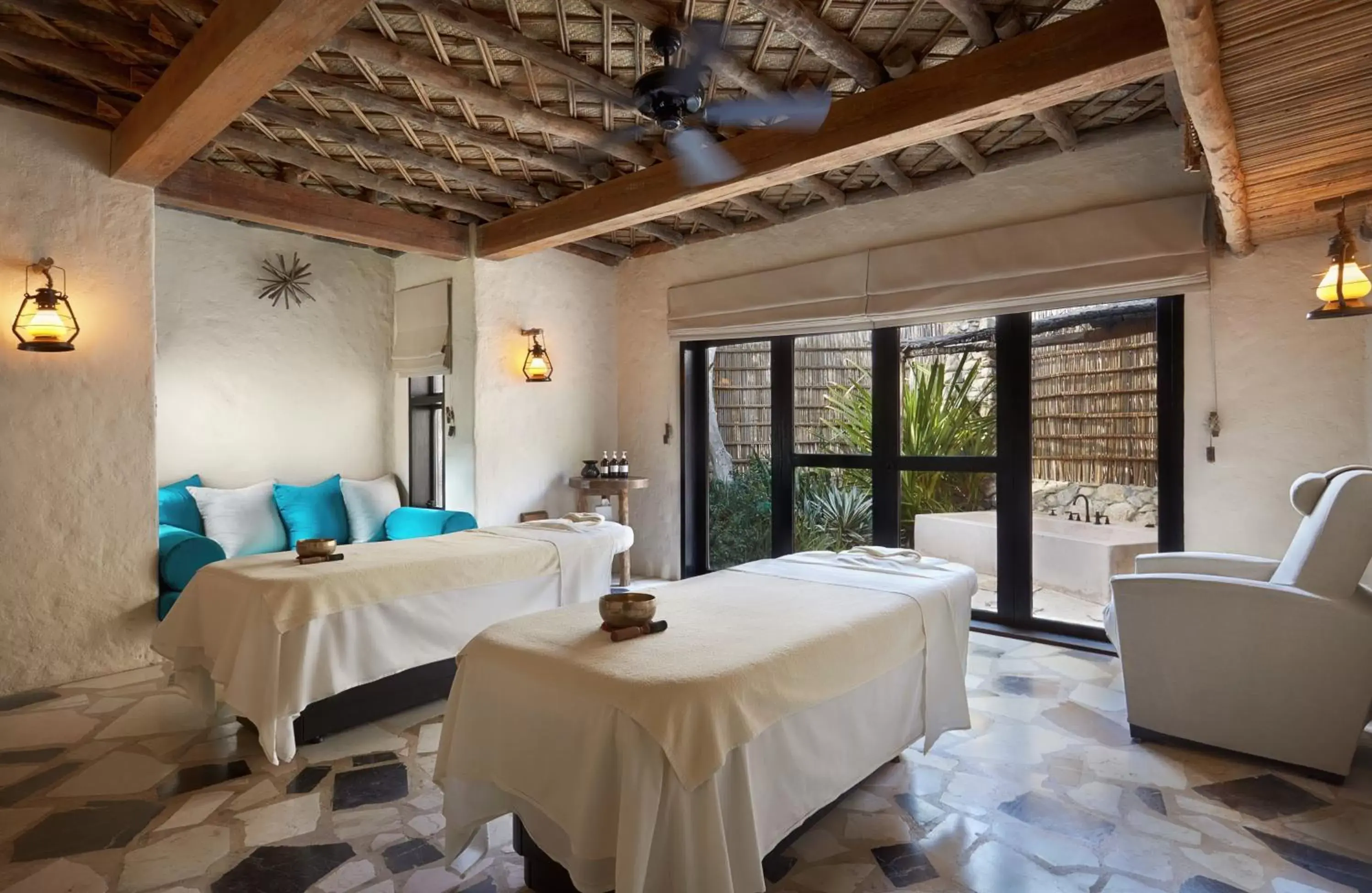 Spa and wellness centre/facilities in Six Senses Zighy Bay