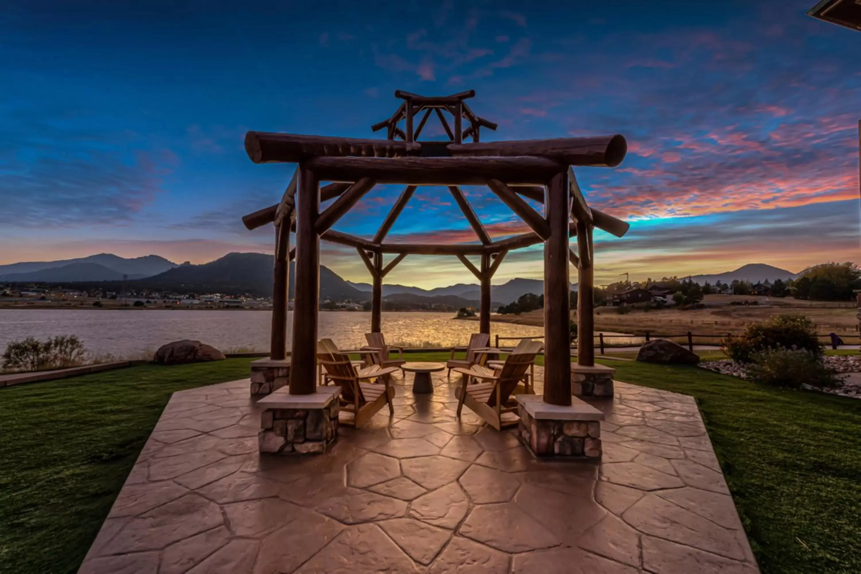 Patio in The Estes Park Resort