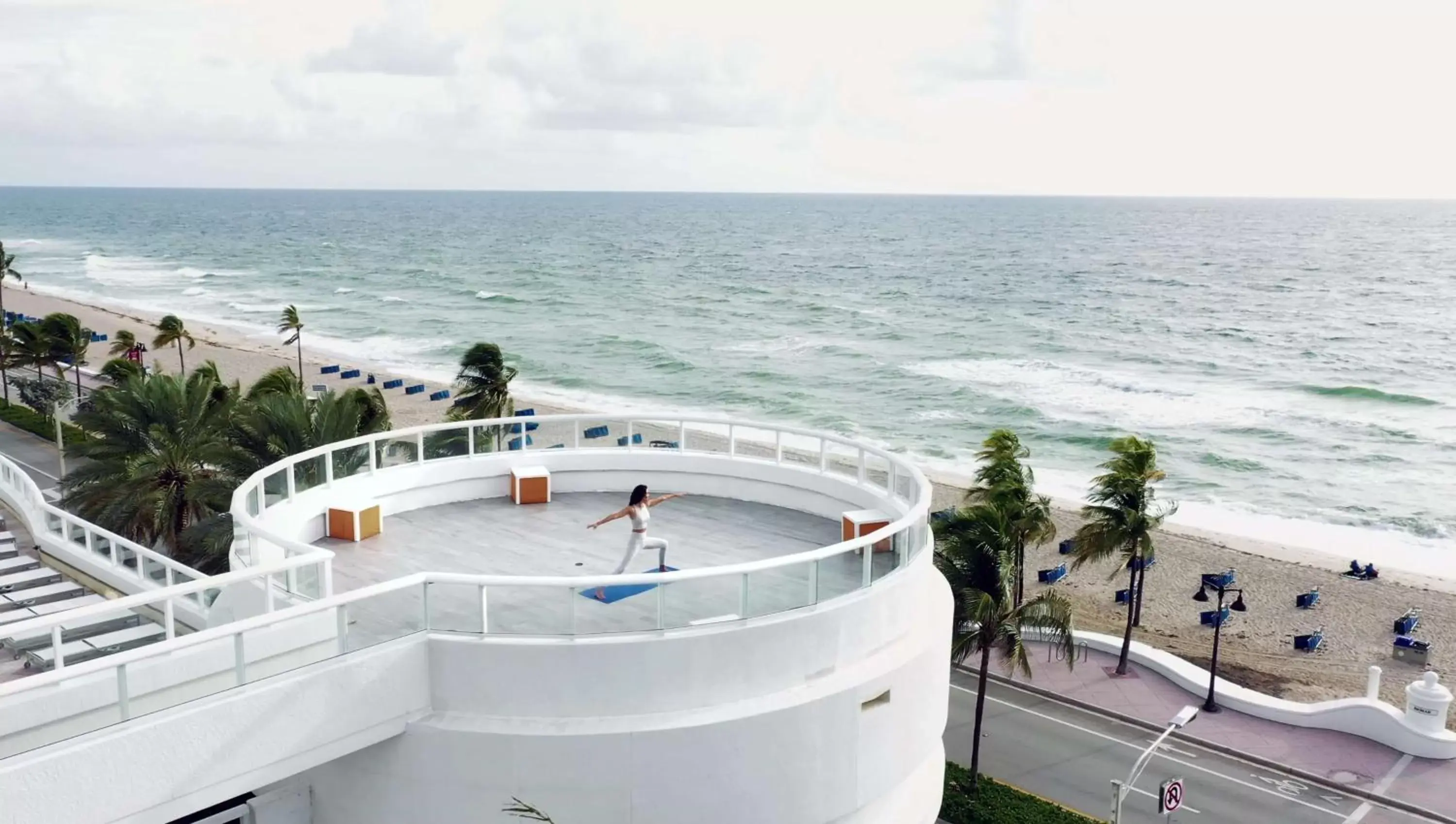 Patio, Sea View in Hilton Fort Lauderdale Beach Resort
