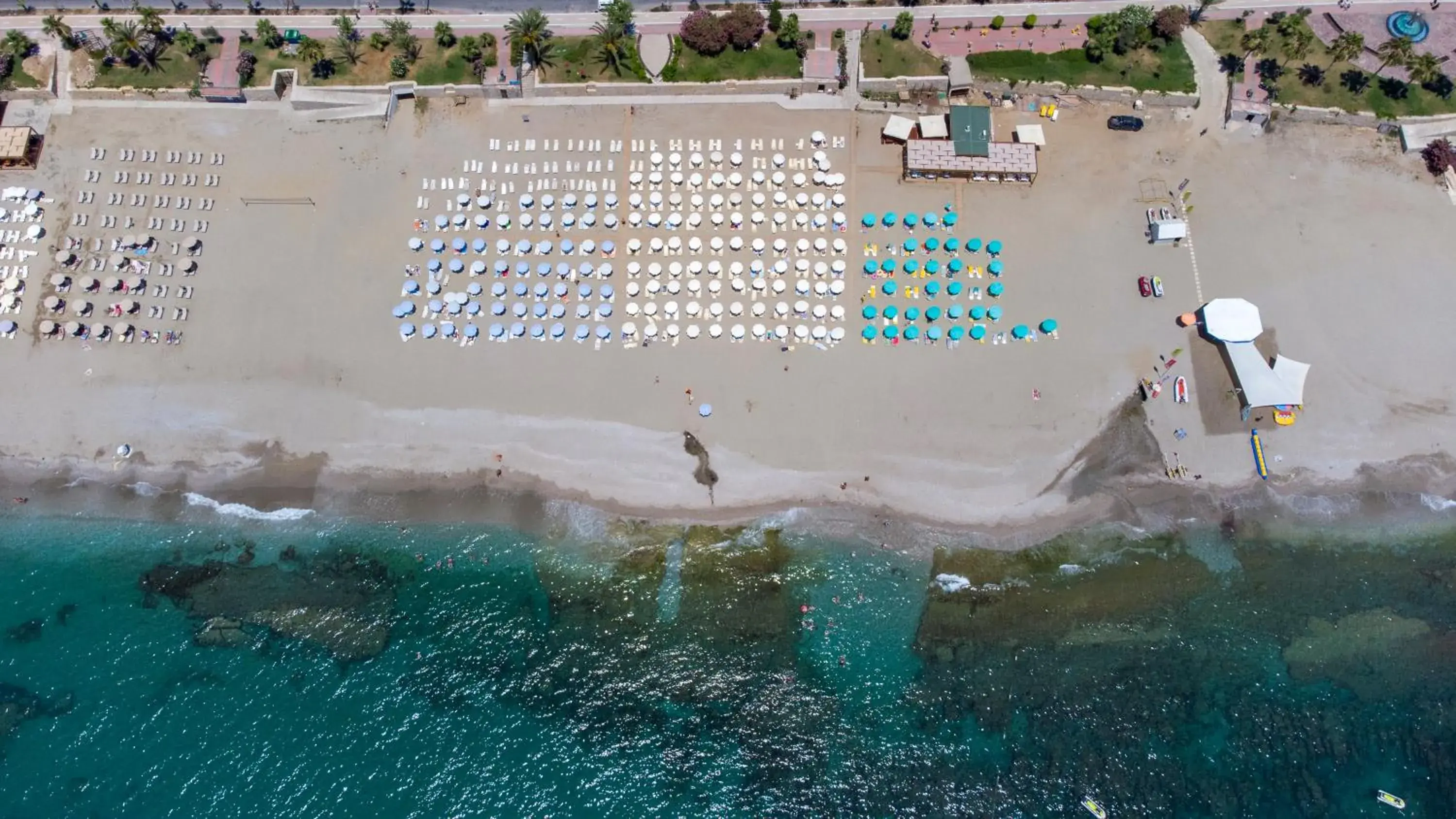 Beach, Bird's-eye View in Oba Star Hotel - Ultra All Inclusive