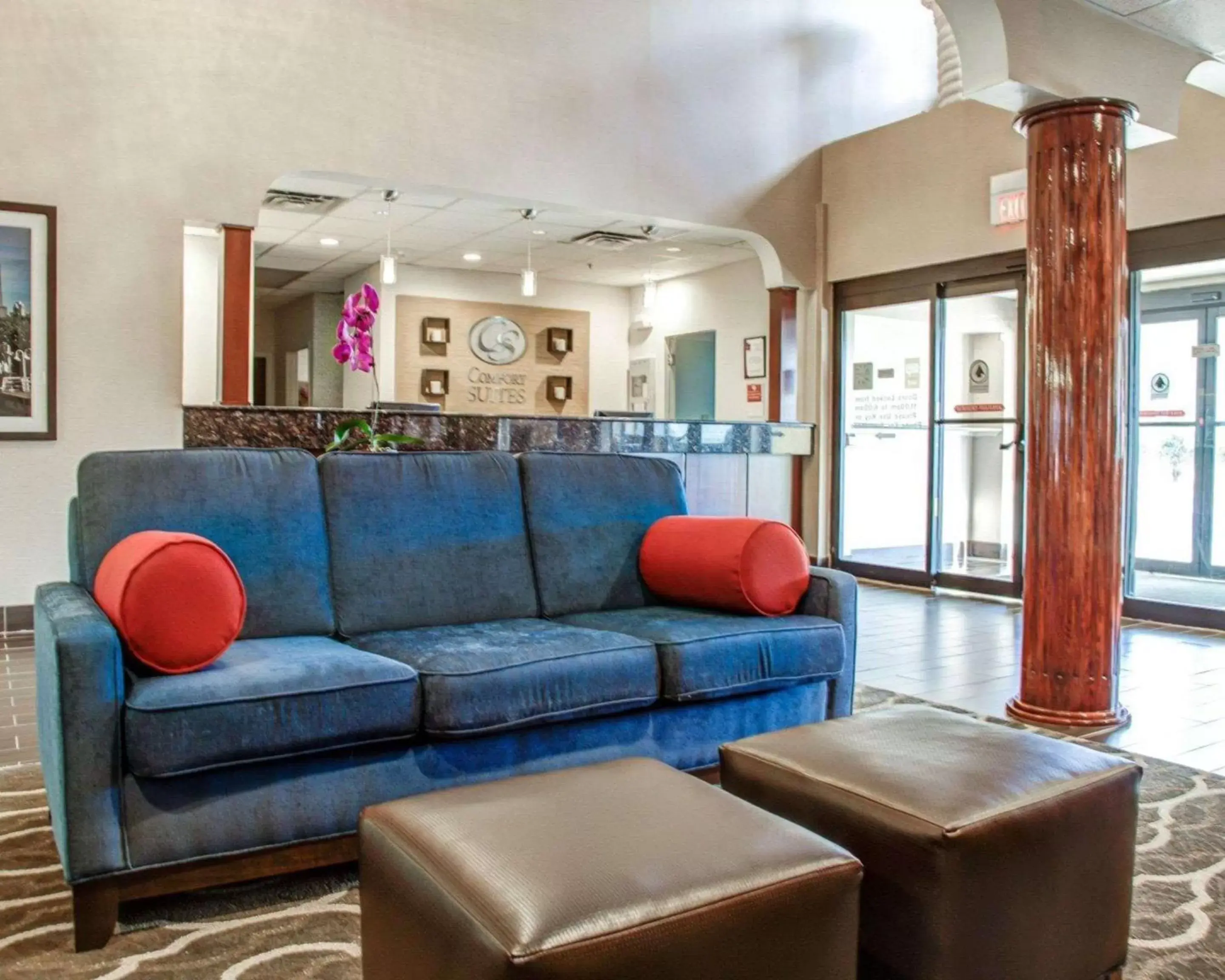 Lobby or reception, Seating Area in Comfort Suites Lombard/Addison