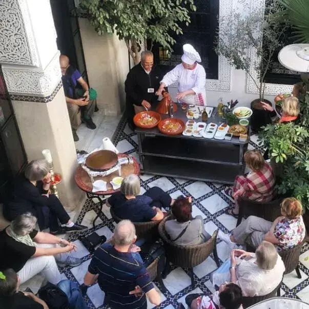 People in Riad Monceau