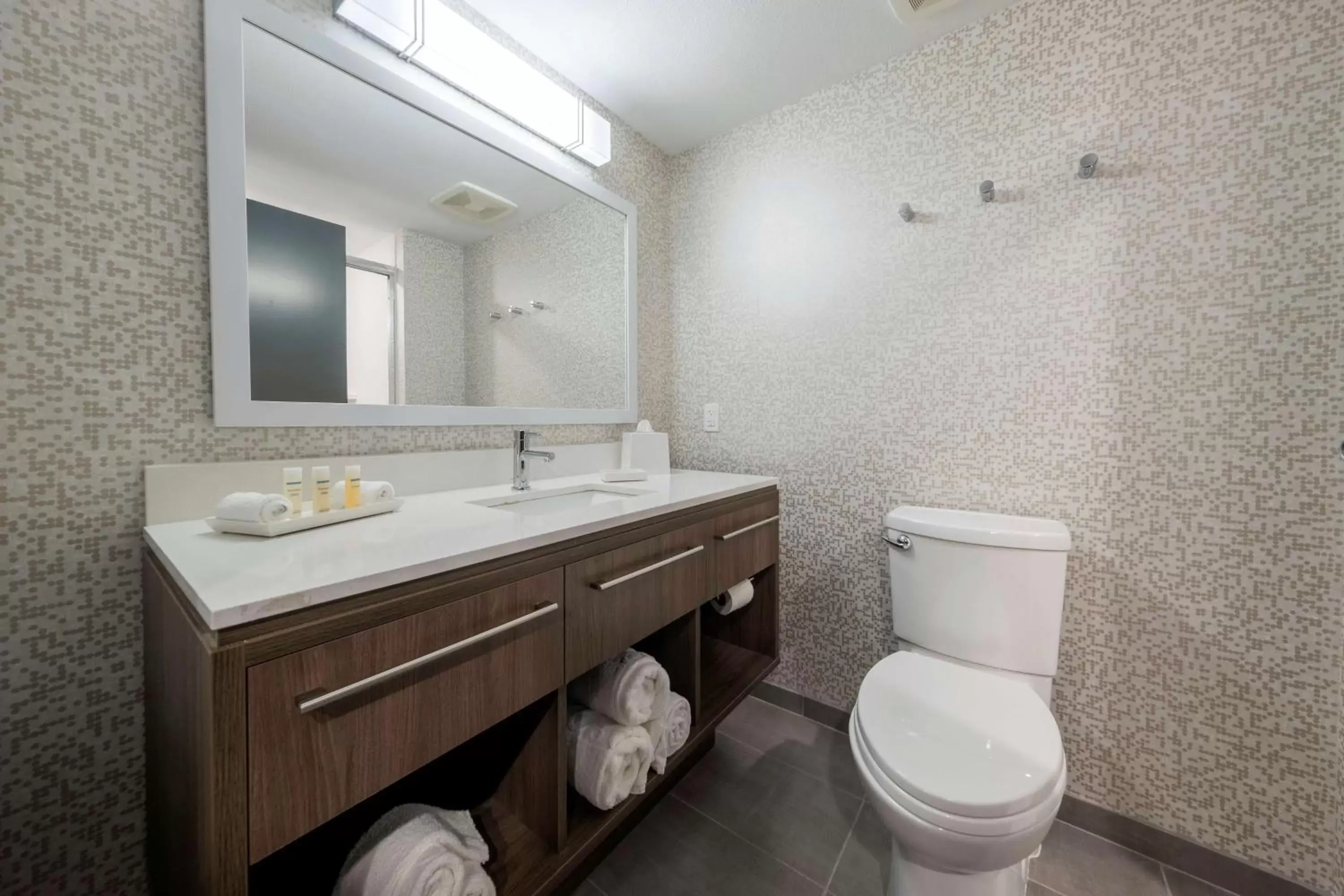 Bathroom in Home2 Suites By Hilton Portland Hillsboro