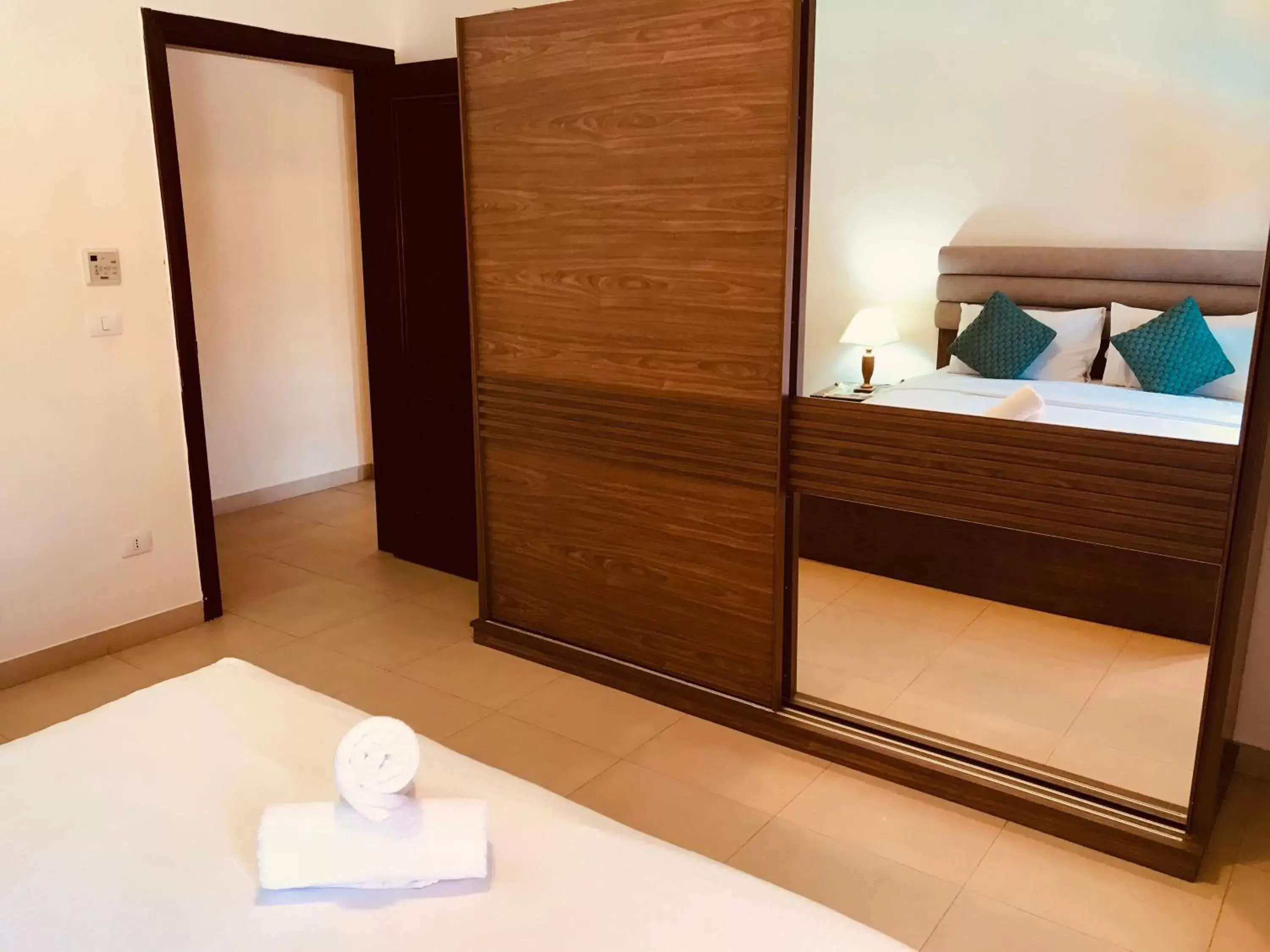 Property building, Bed in Tala Bay Residence