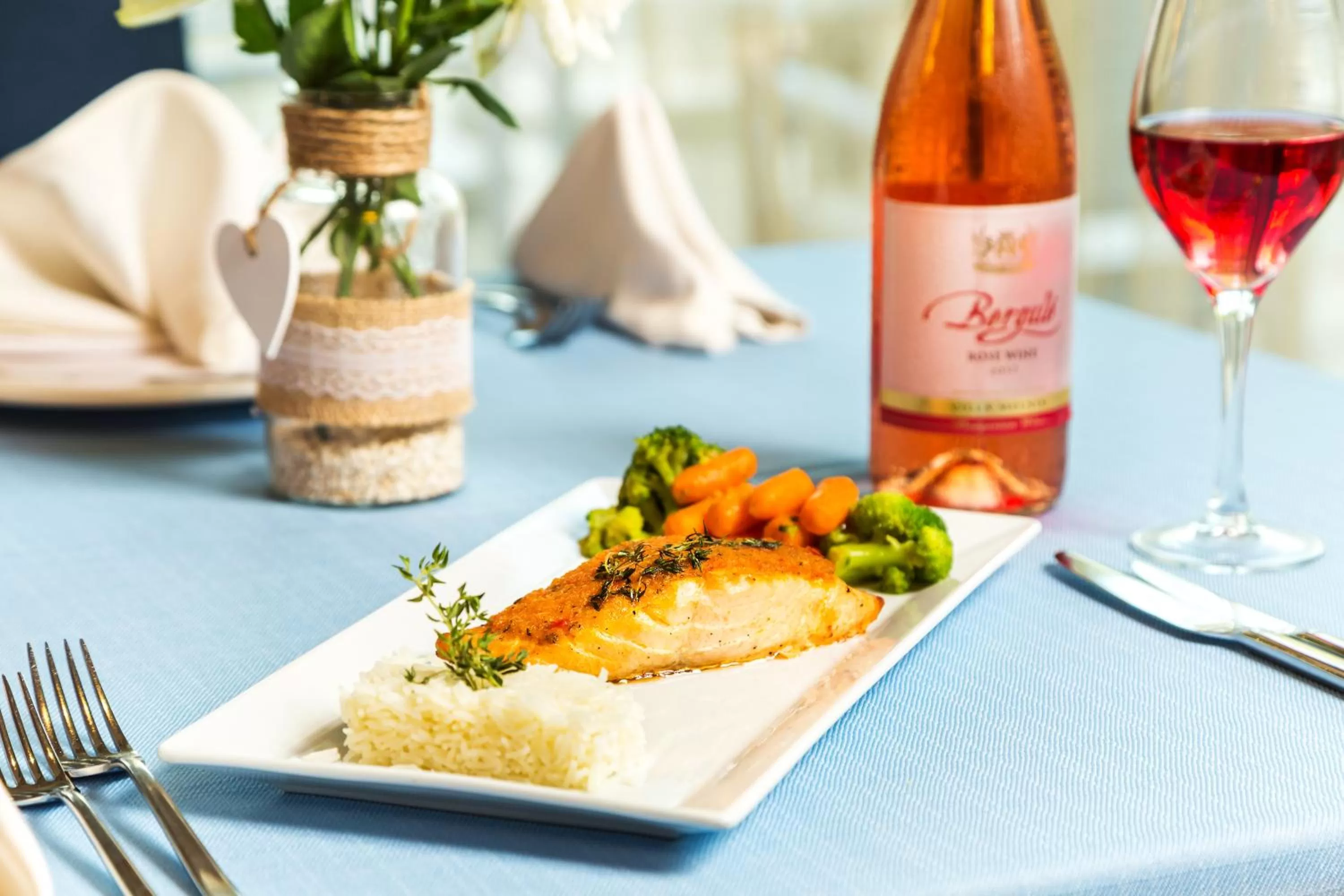 Food and drinks in Landmark Creek Hotel Plovdiv