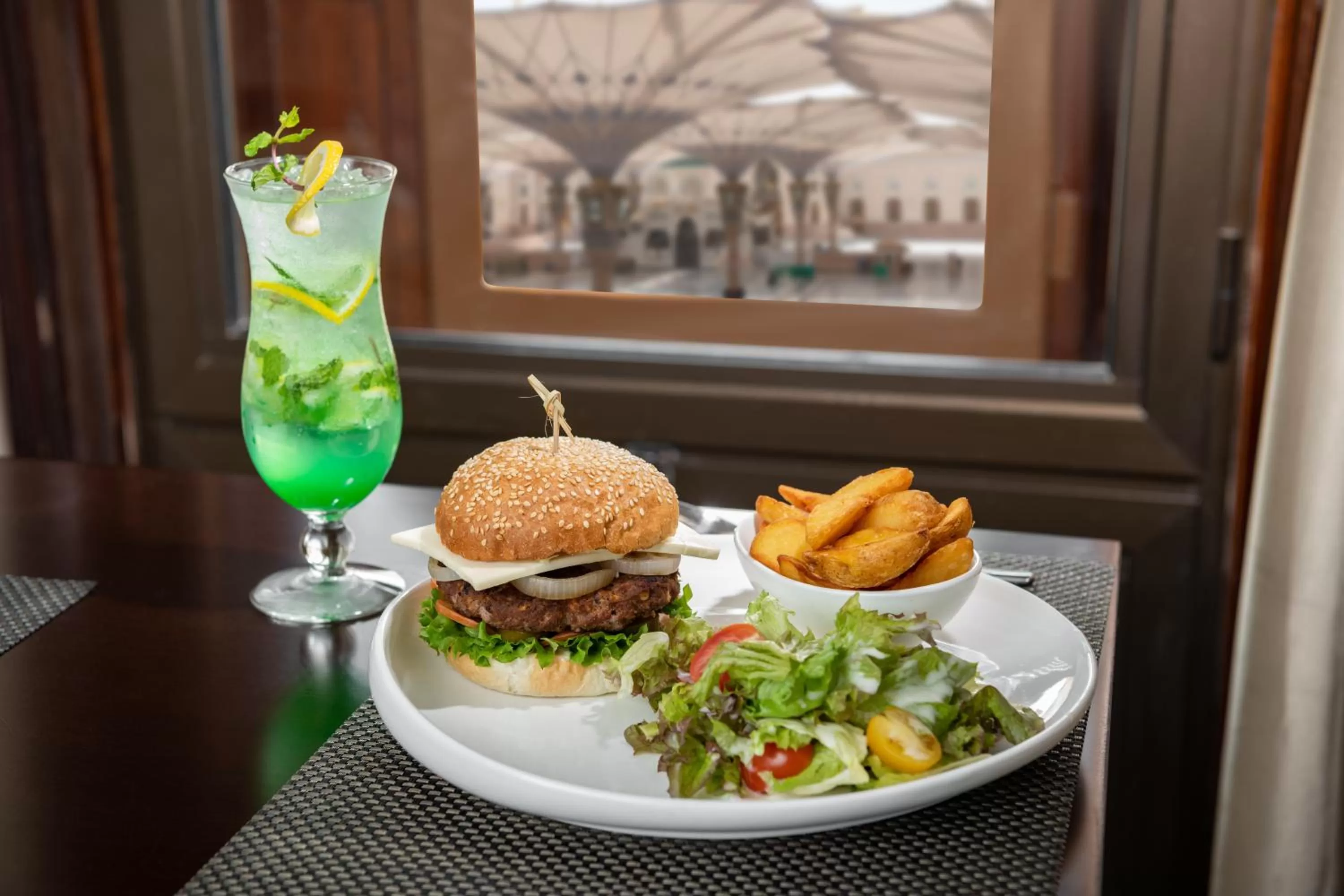 Food close-up in Taiba Front Hotel