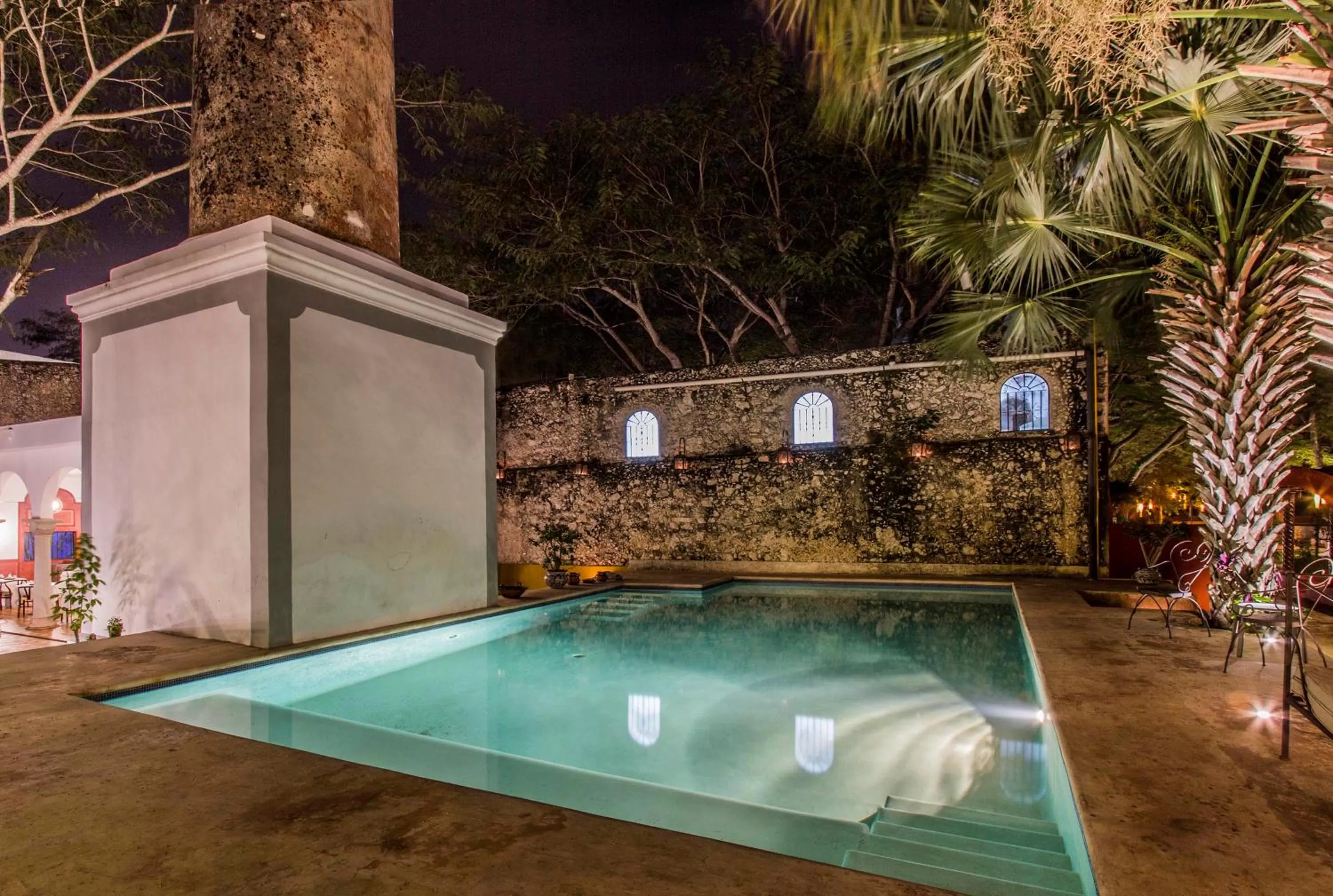 Swimming pool in Hacienda Santa Cruz Merida