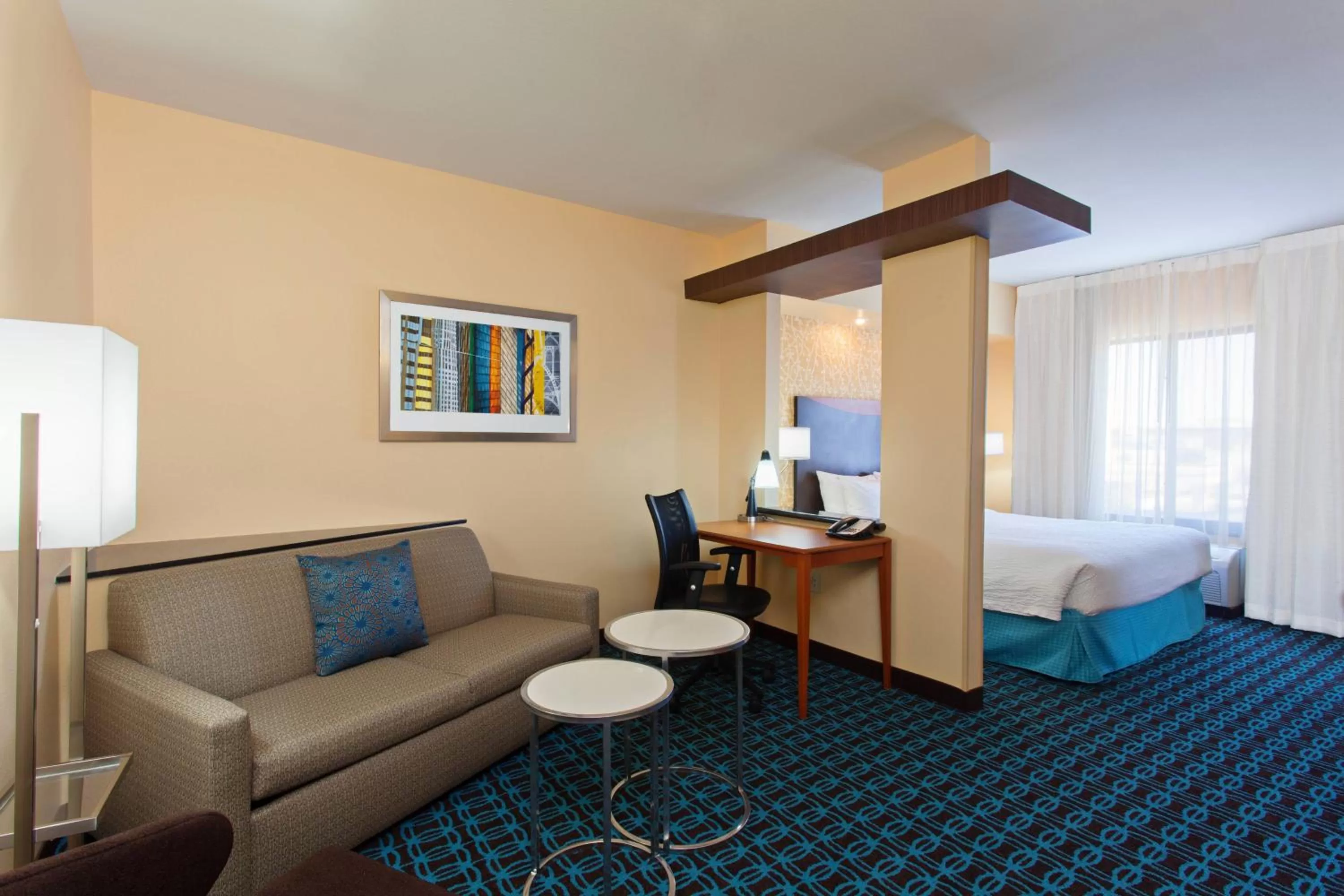 Photo of the whole room, Bed in Fairfield Inn and Suites by Marriott El Paso