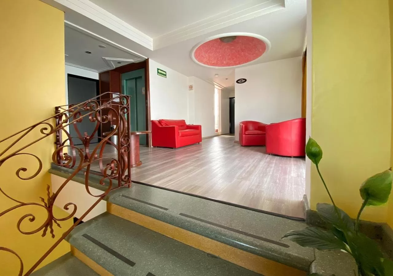 Lobby or reception in Hotel Estrella de Oriente