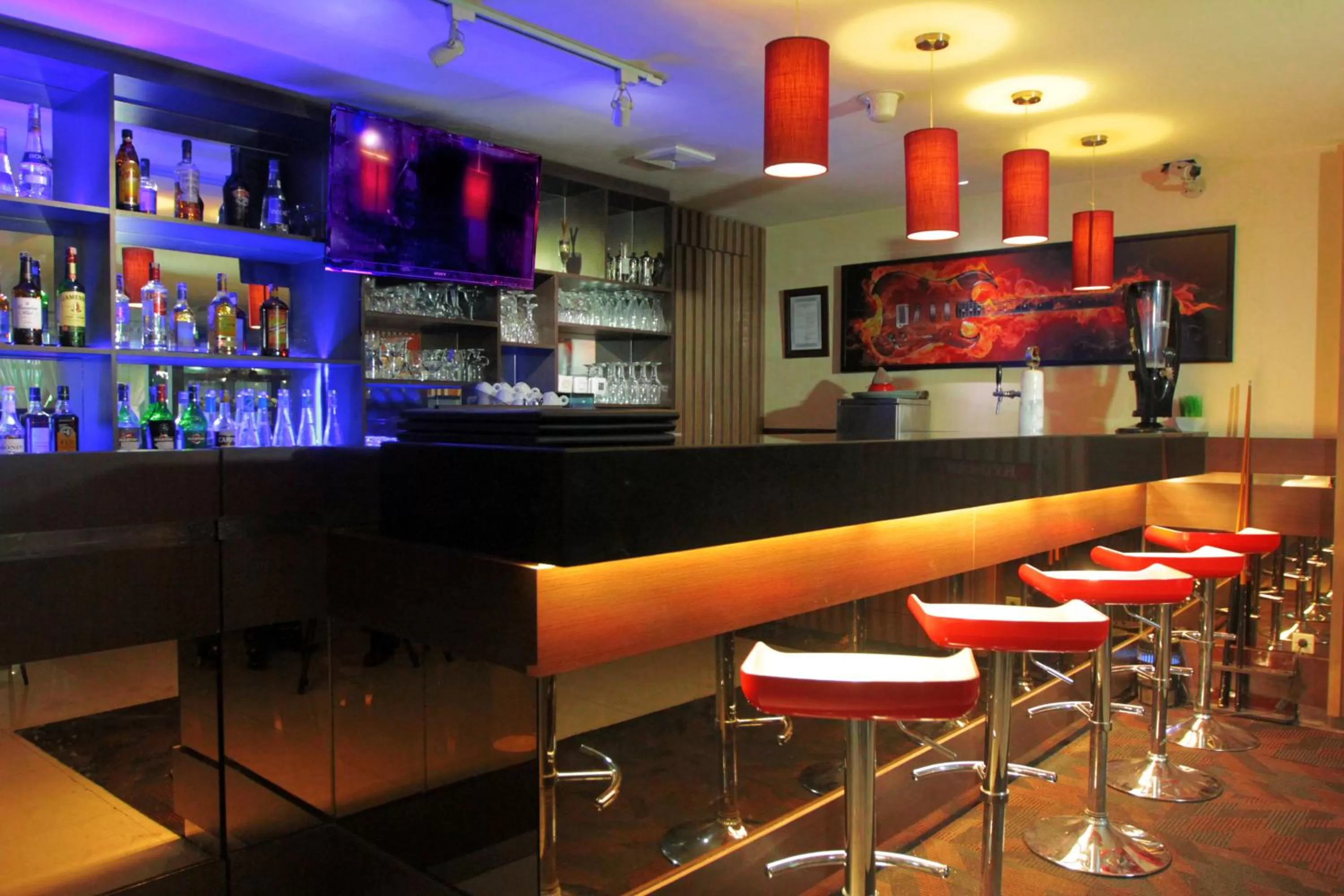 Lounge or bar in The Alana Surabaya
