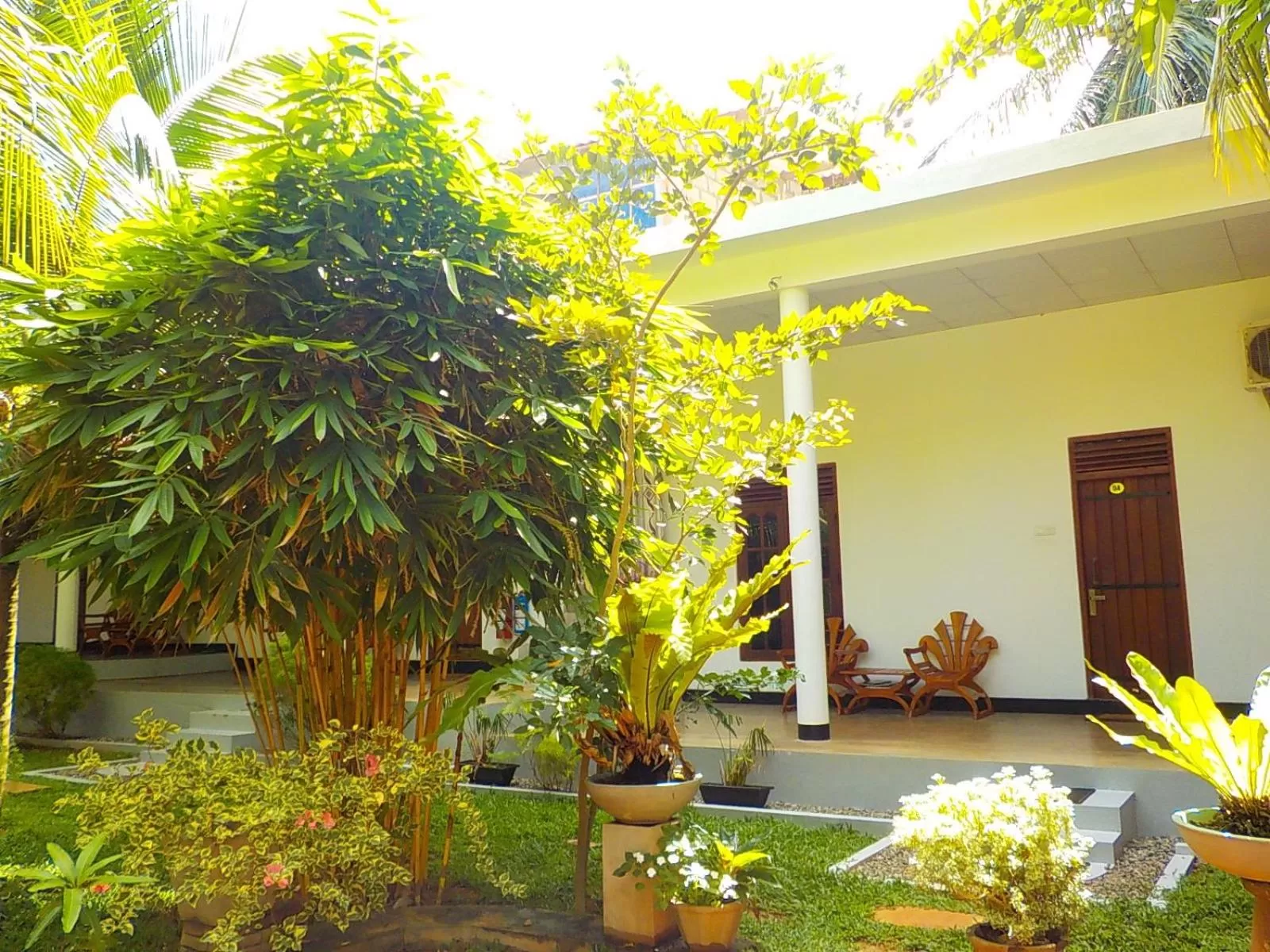 Garden in Liyana Holiday resort