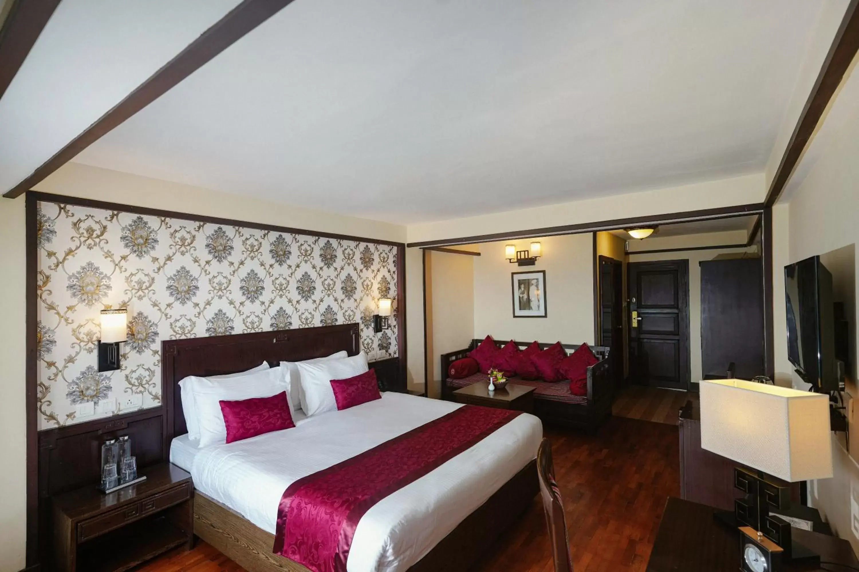 Bed in Denzong Regency- Luxury Mountain Retreat Spa & Casino