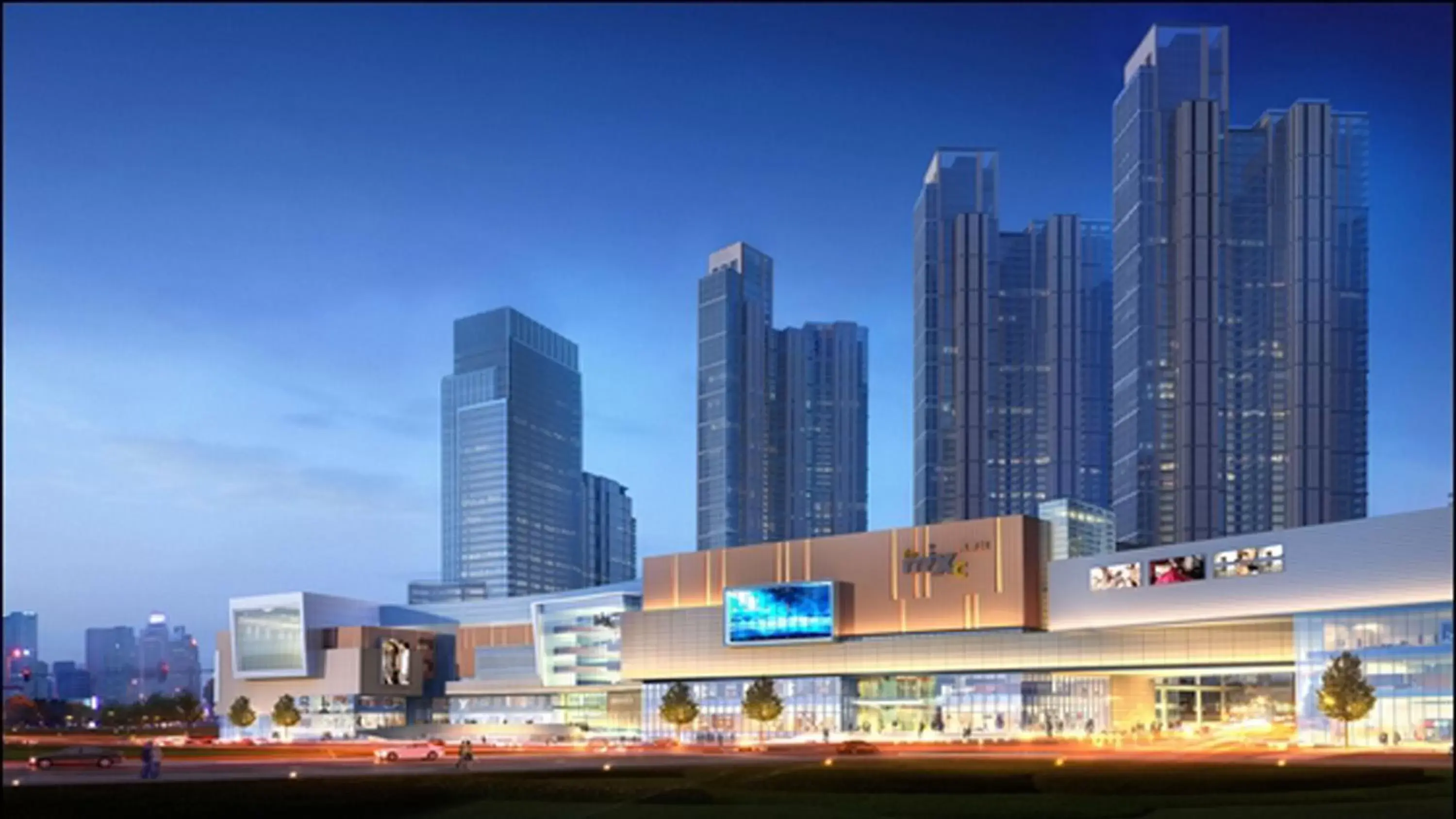 Nearby landmark, Property Building in Holiday Inn Qingdao City Center, an IHG Hotel - Shopping MALL