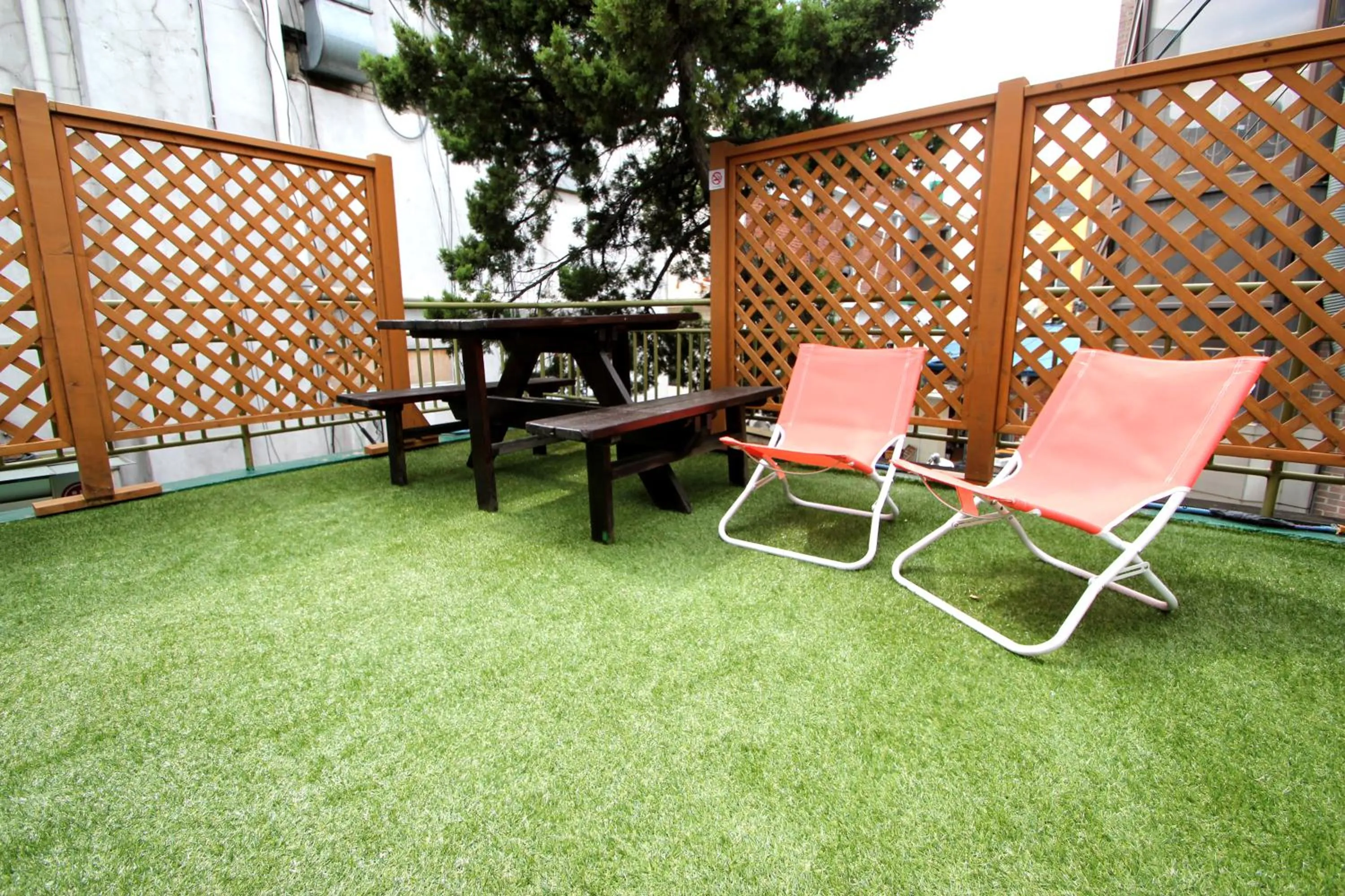Balcony/Terrace in Jeong House