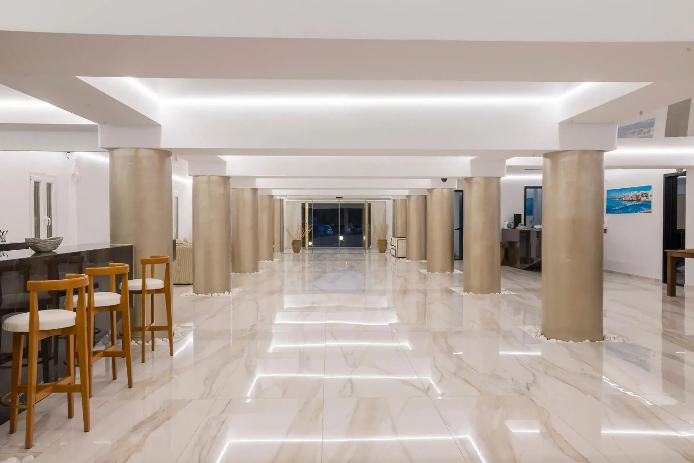 Property building, Banquet Facilities in Dionysos Hotel