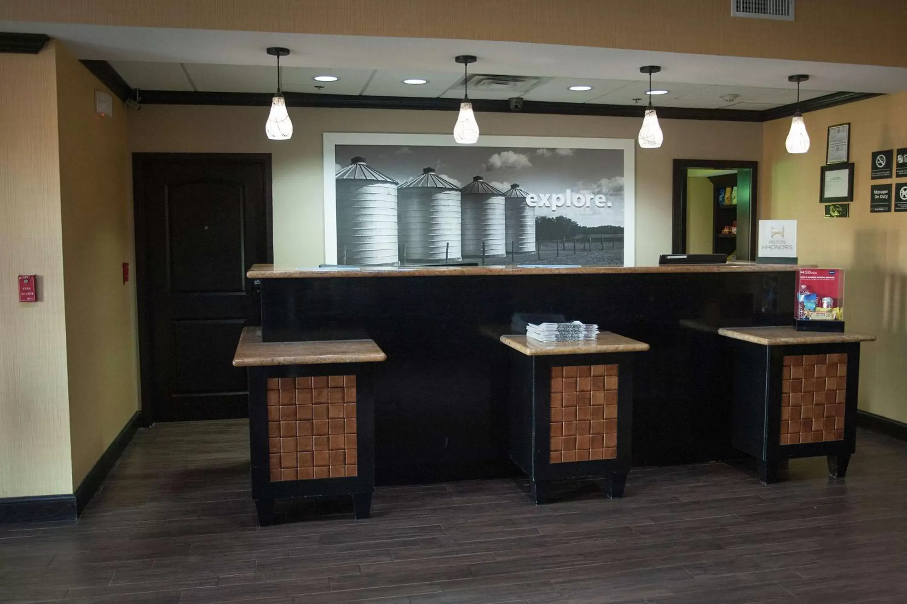 Lobby or reception in Hampton Inn & Suites Palestine