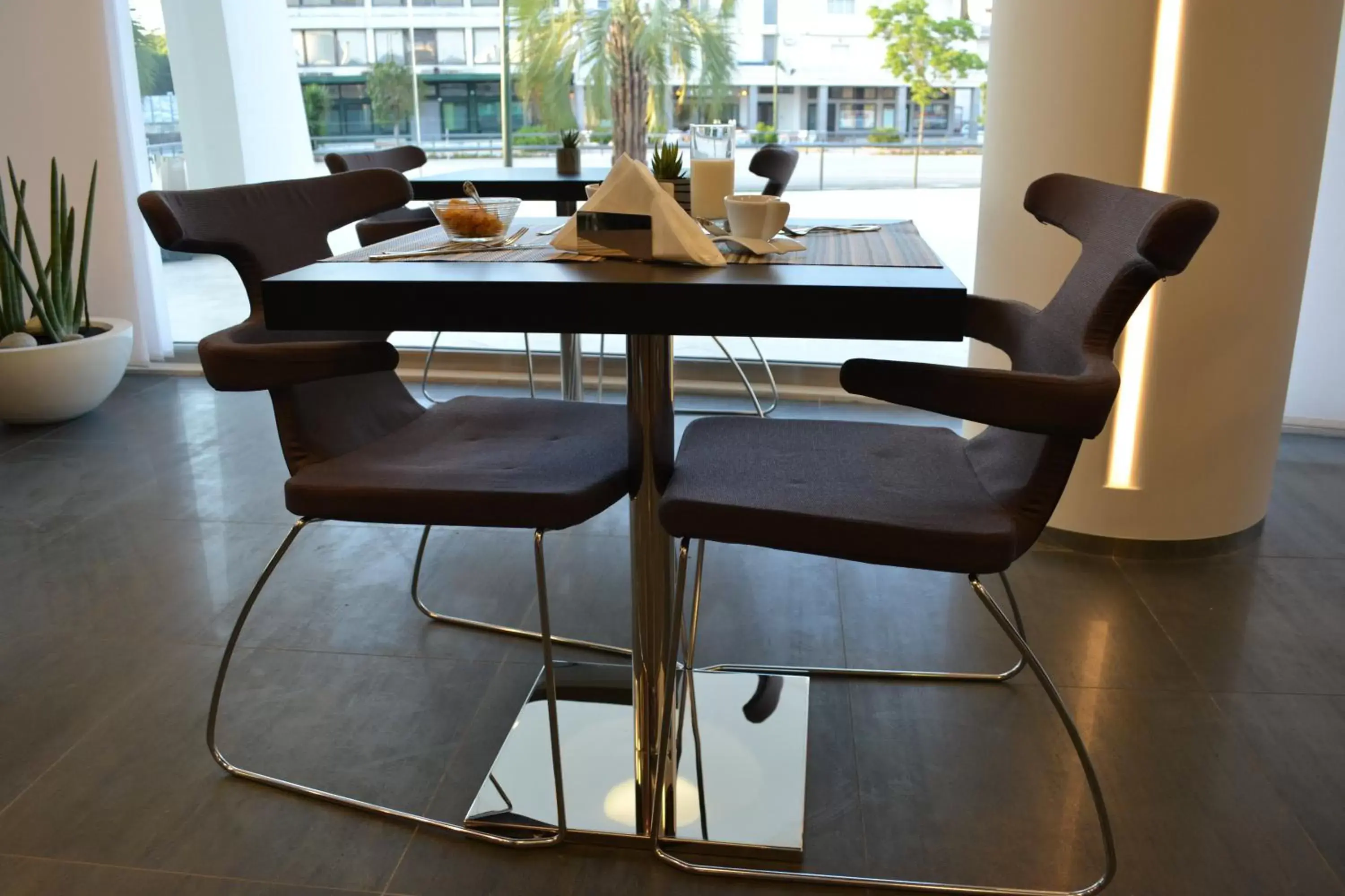 Decorative detail, Dining Area in Callistos Hotel & Spa