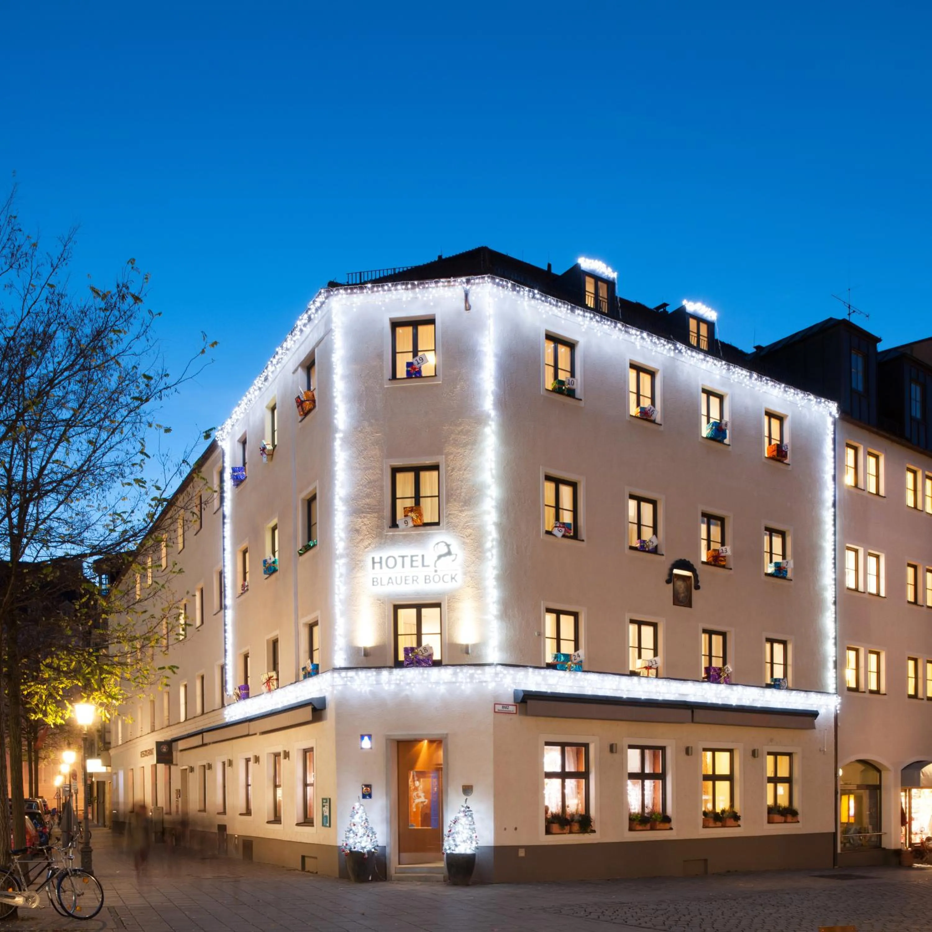 Property building in Hotel Blauer Bock