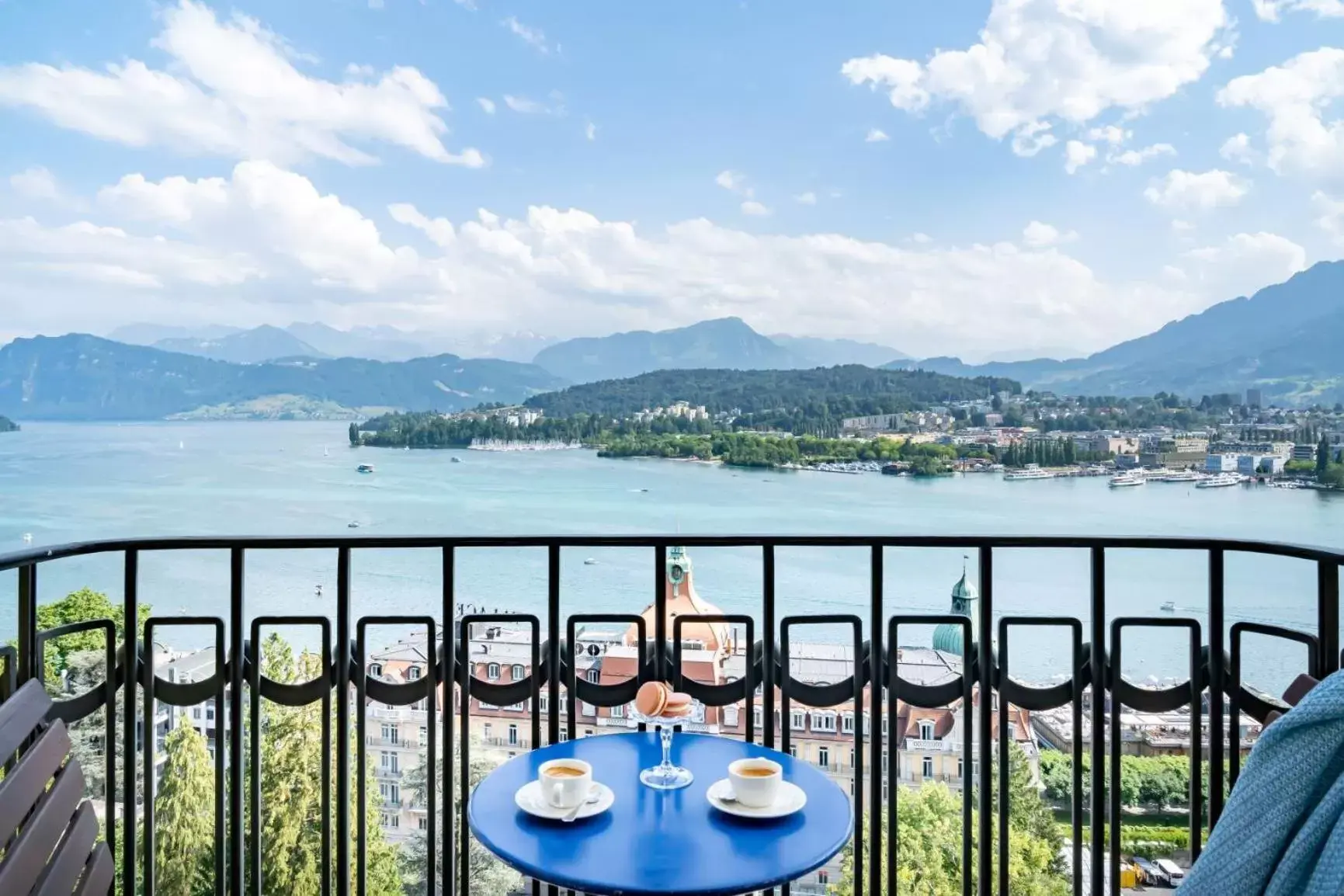 View (from property/room) in Art Deco Hotel Montana Luzern