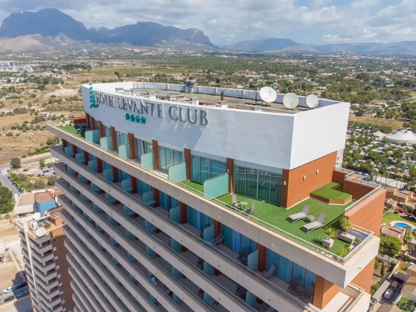 Property building, Bird's-eye View in Hotel BCL Levante Club & Spa - Only Adults Recomended