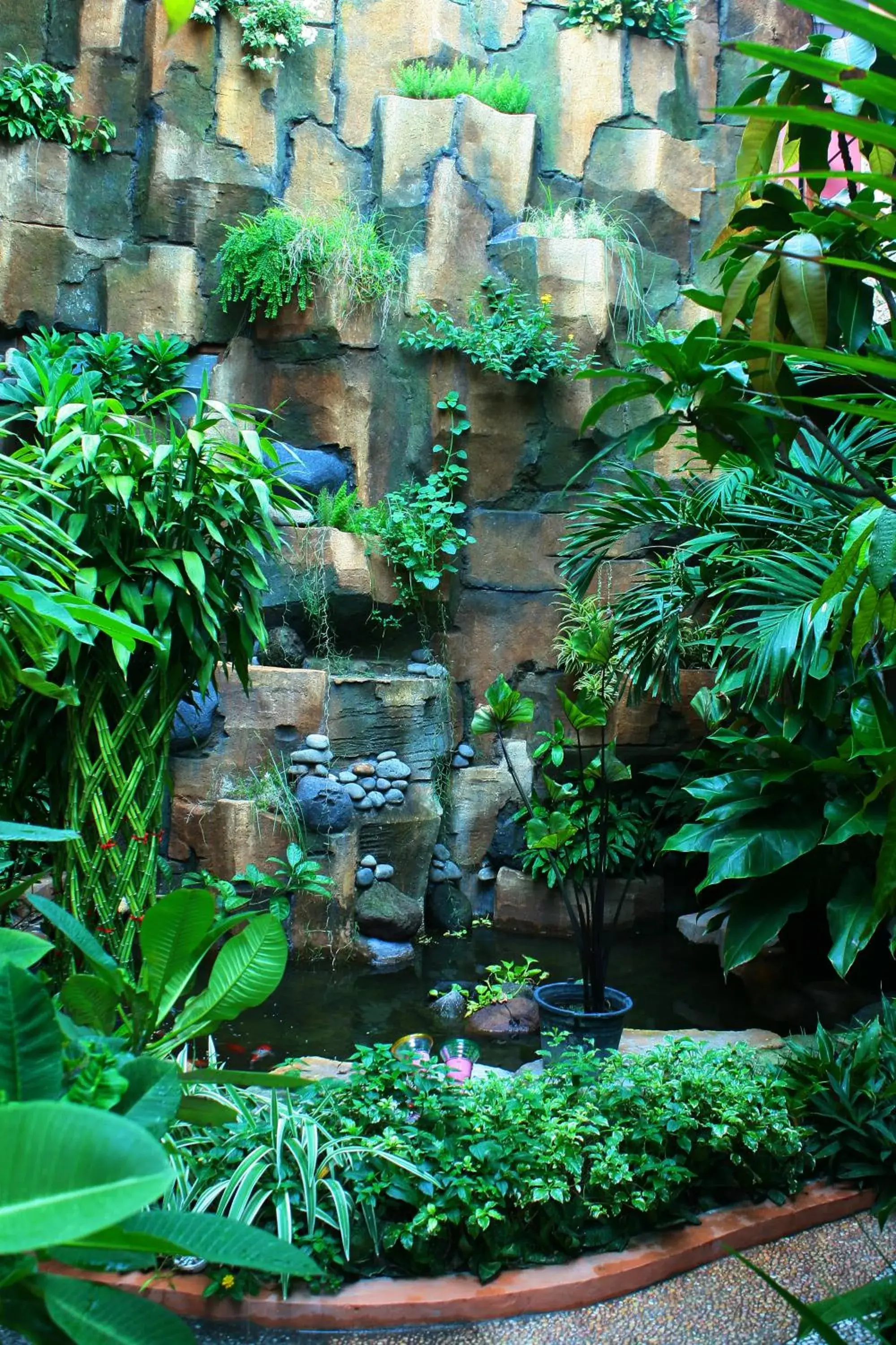 Garden in Hotel 1001 Malam