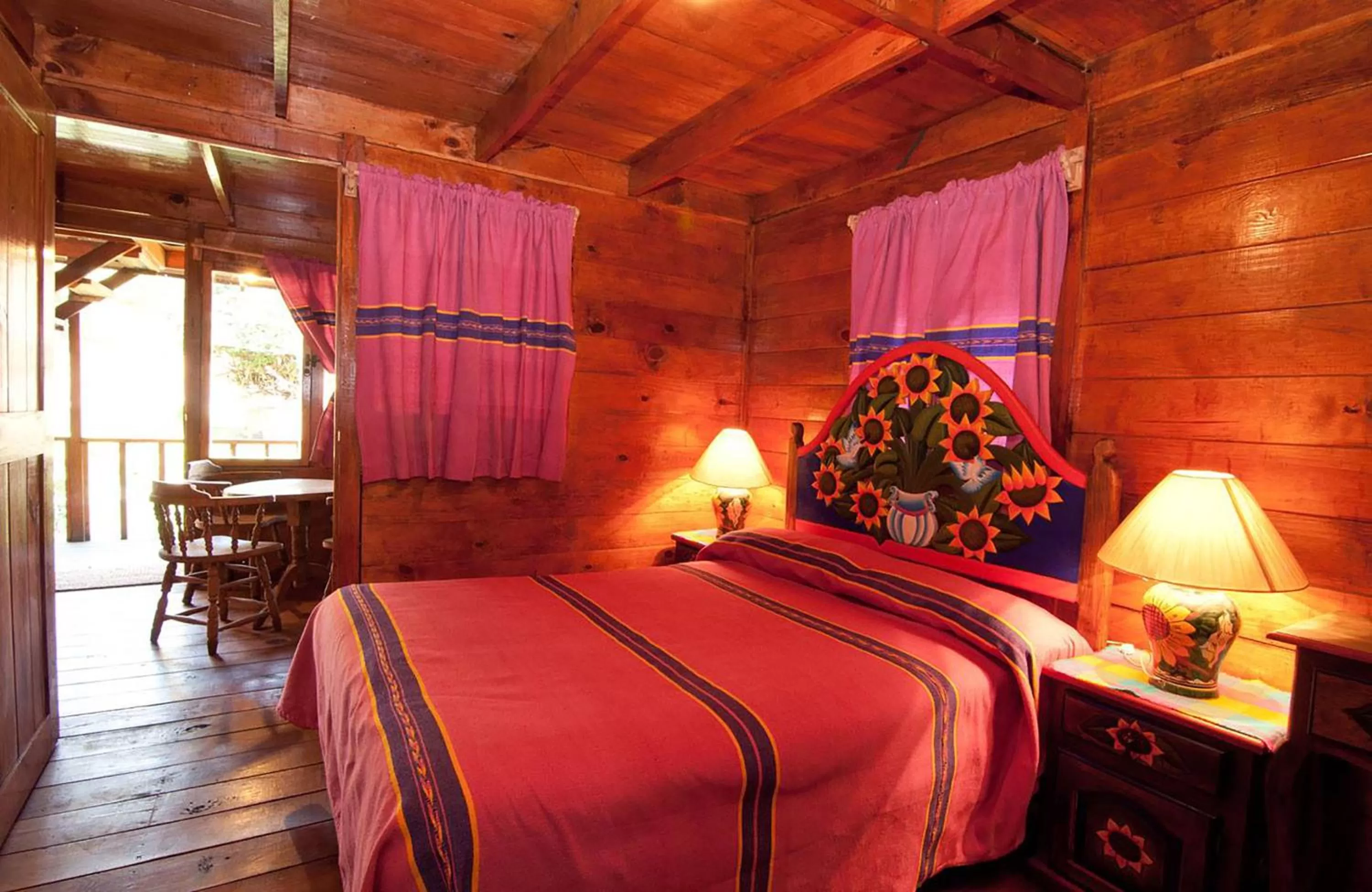 Bed in Mansión del Virrey