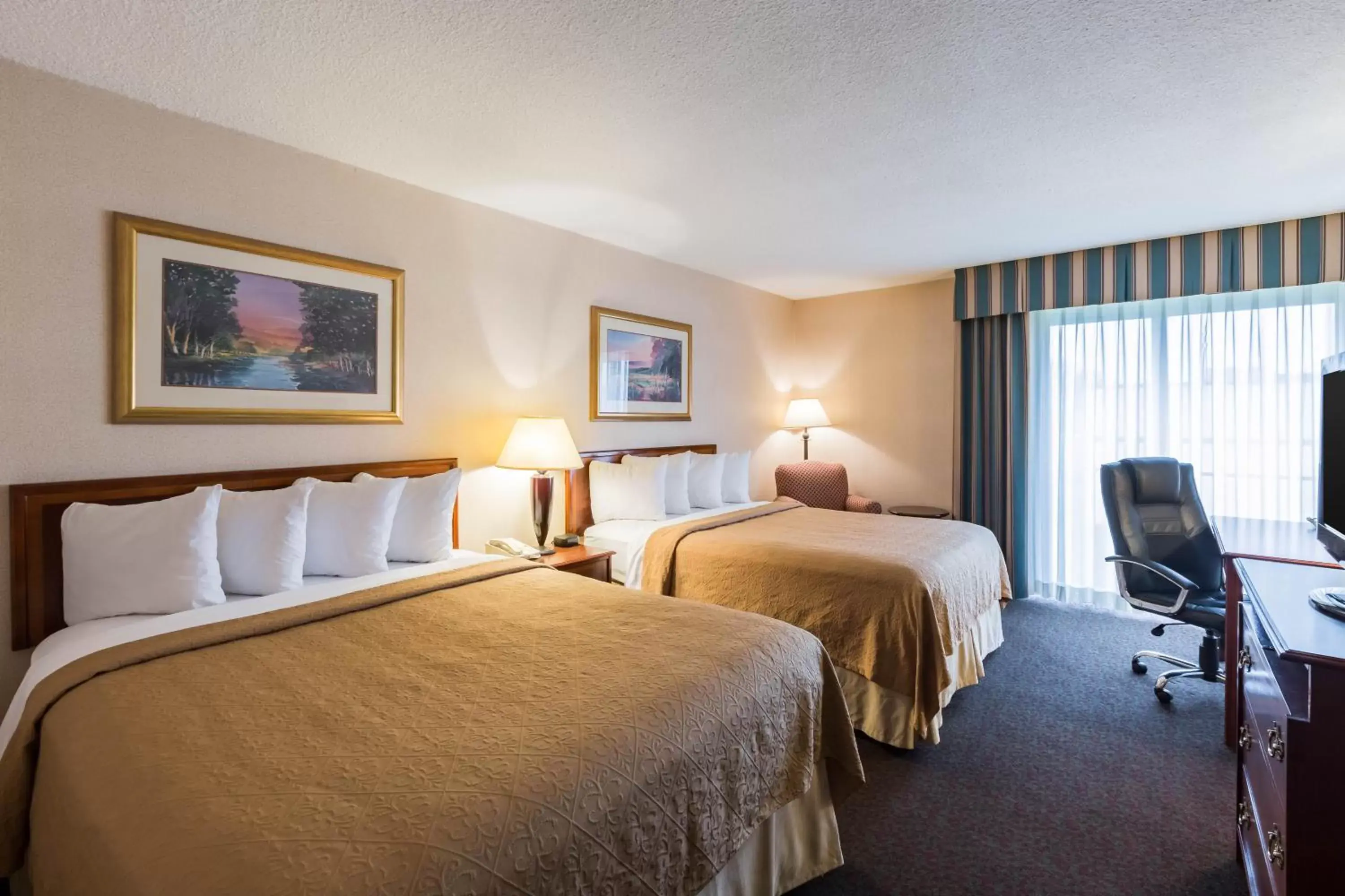 Queen Room with Two Queen Beds - Non-Smoking in Quality Inn and Conference Center I-80 Grand Island