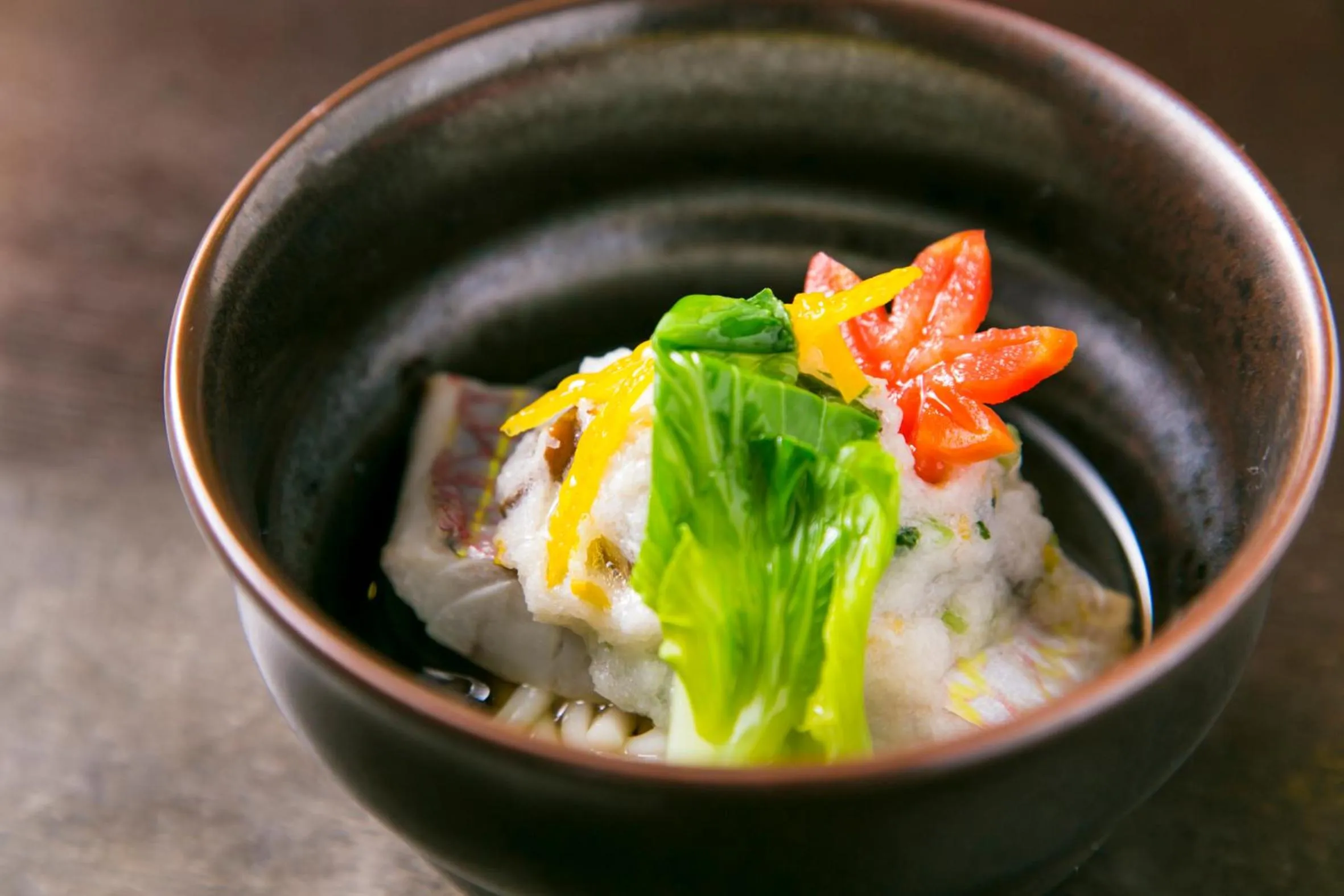 Food close-up in Ryokan Yoshidaya