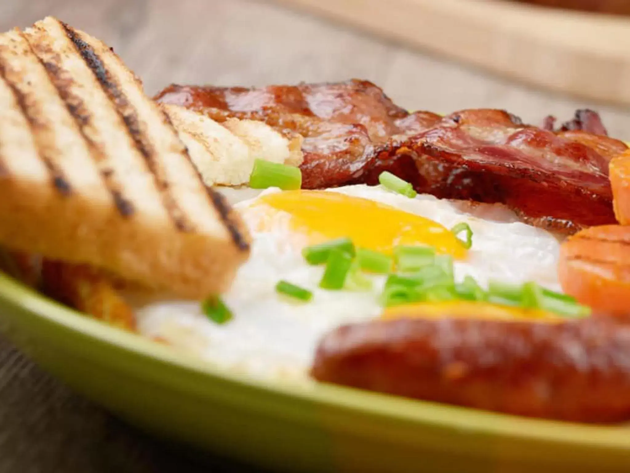 English/Irish breakfast in The Branksome Hotel & Residences English/Irish breakfast in The Branksome Hotel & Residences