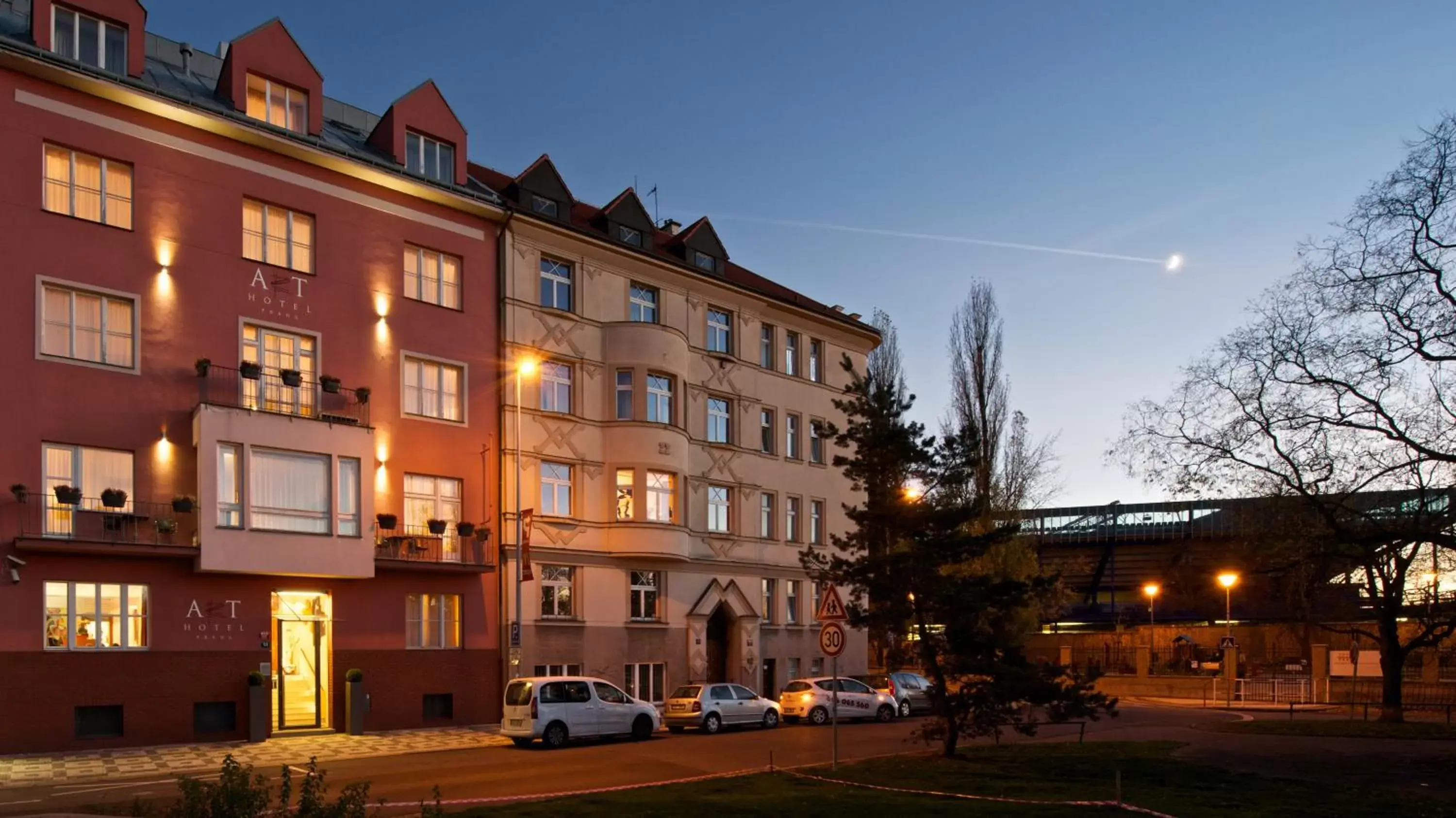 Facade/entrance, Property Building in Art Hotel Prague