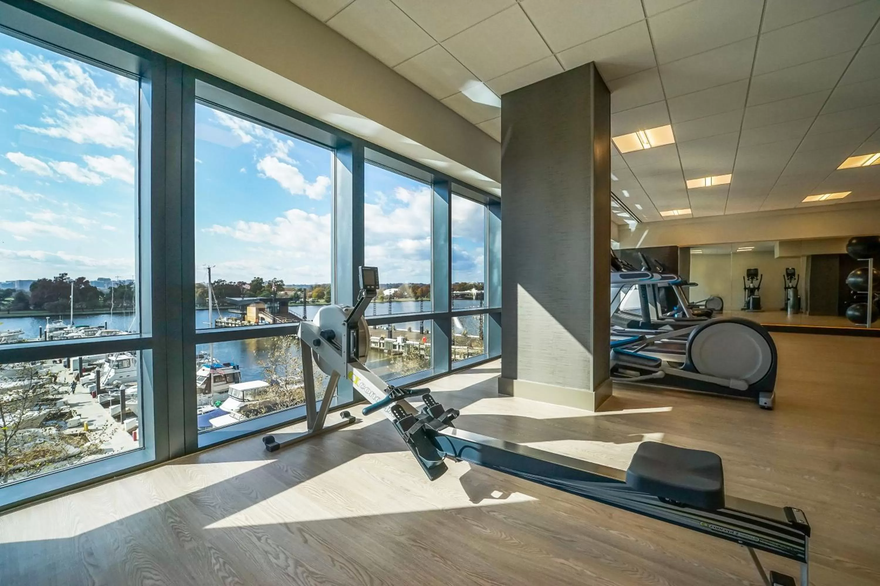Fitness centre/facilities in InterContinental - Washington D.C. - The Wharf by IHG