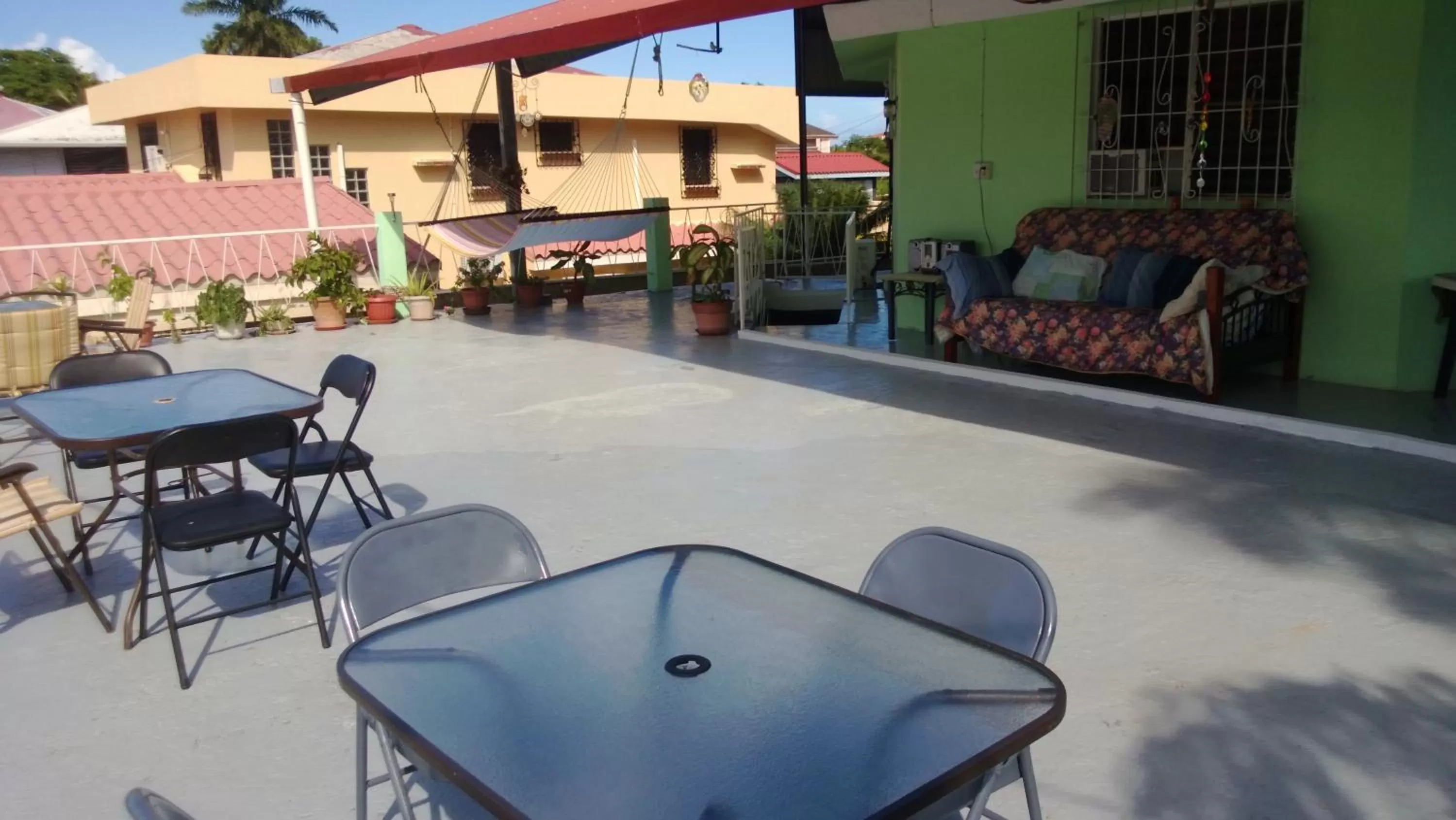 Seating area in The Red Hut Inn