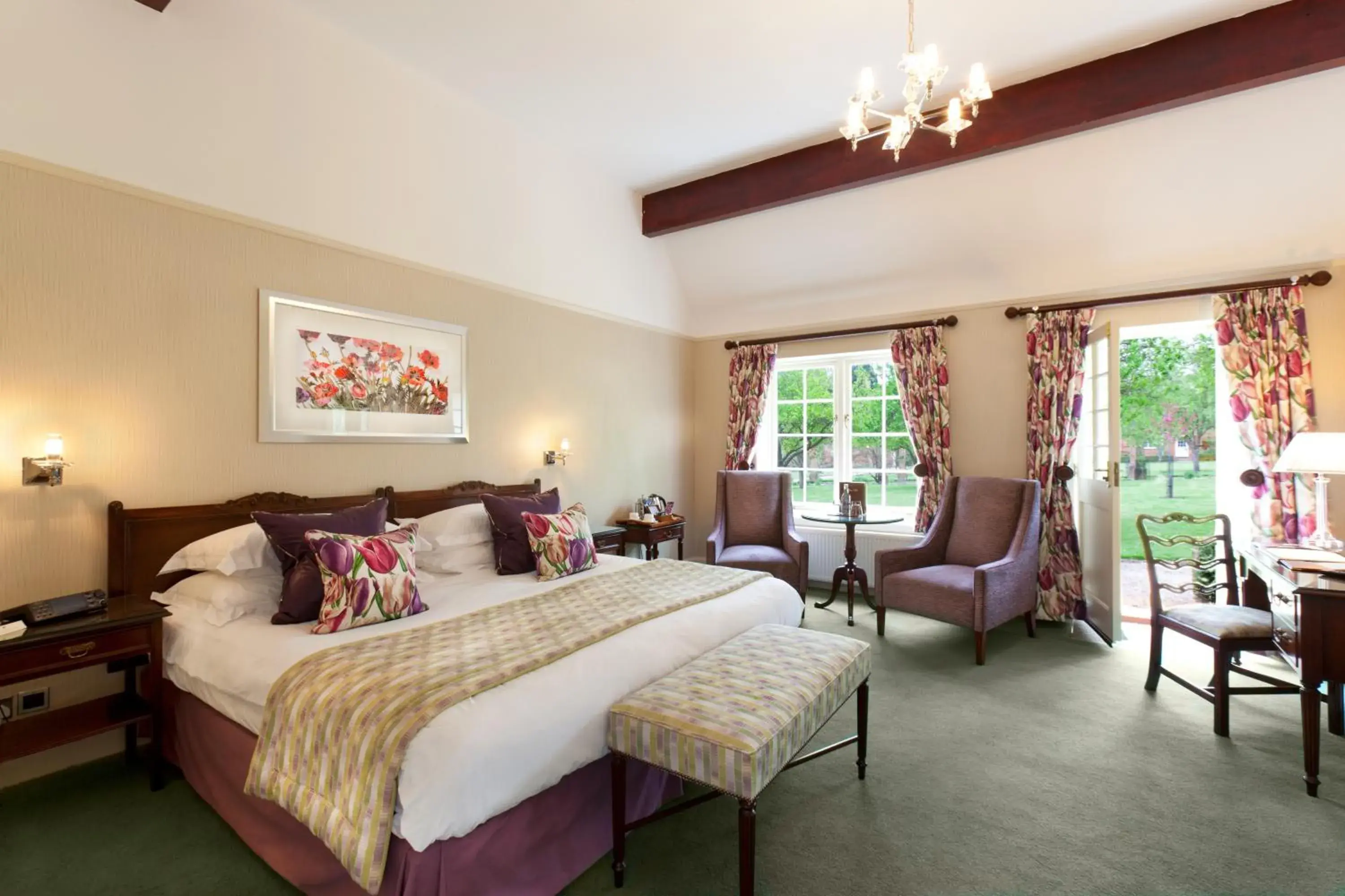 Bedroom in Tylney Hall Hotel