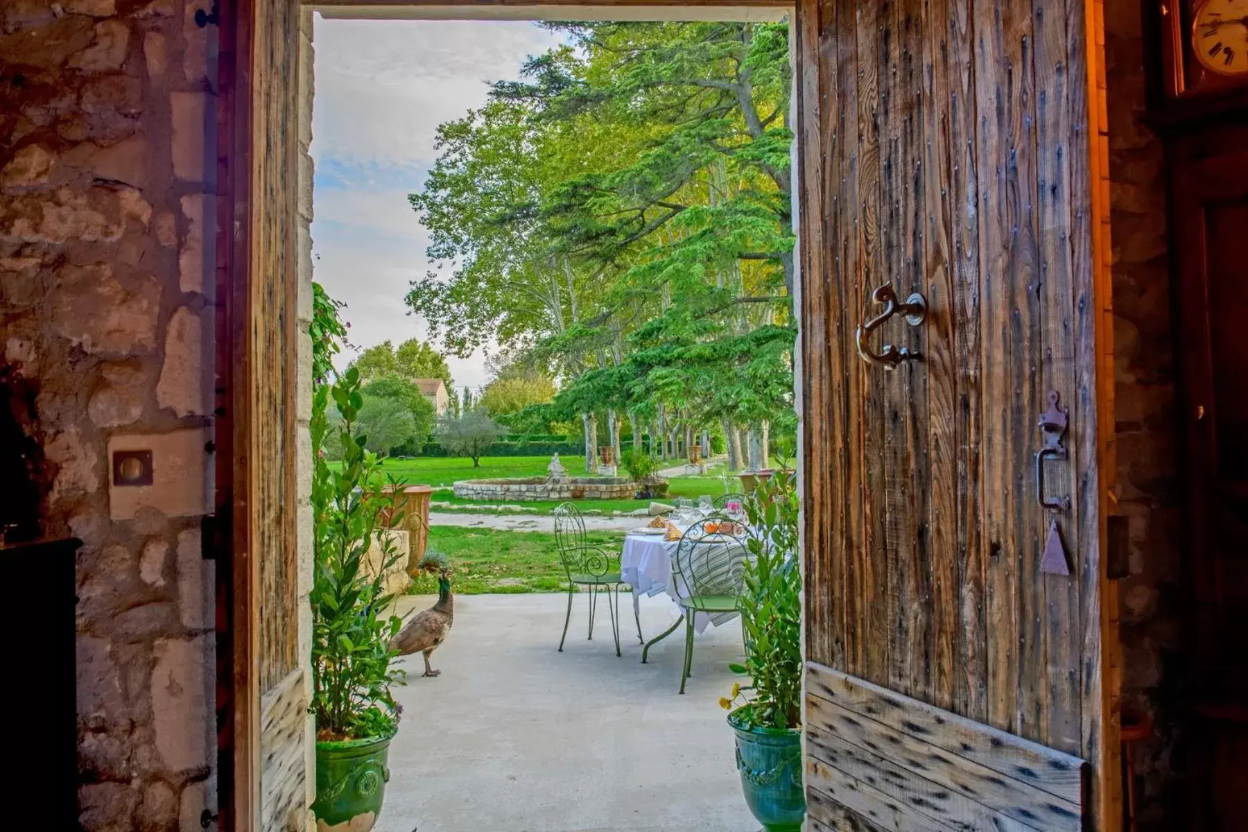 Lobby or reception in Bastide de Bellegarde