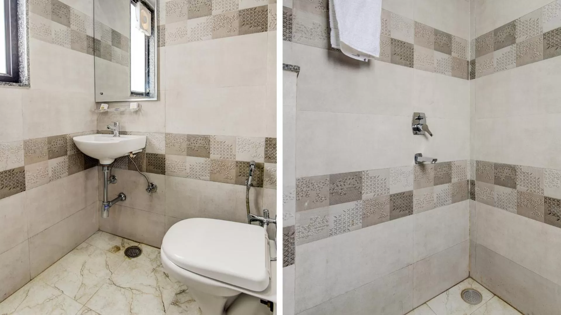 Bathroom in Hotel Kaushal Palace