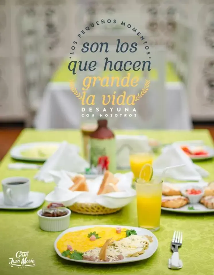 Breakfast in Casa Jose Maria