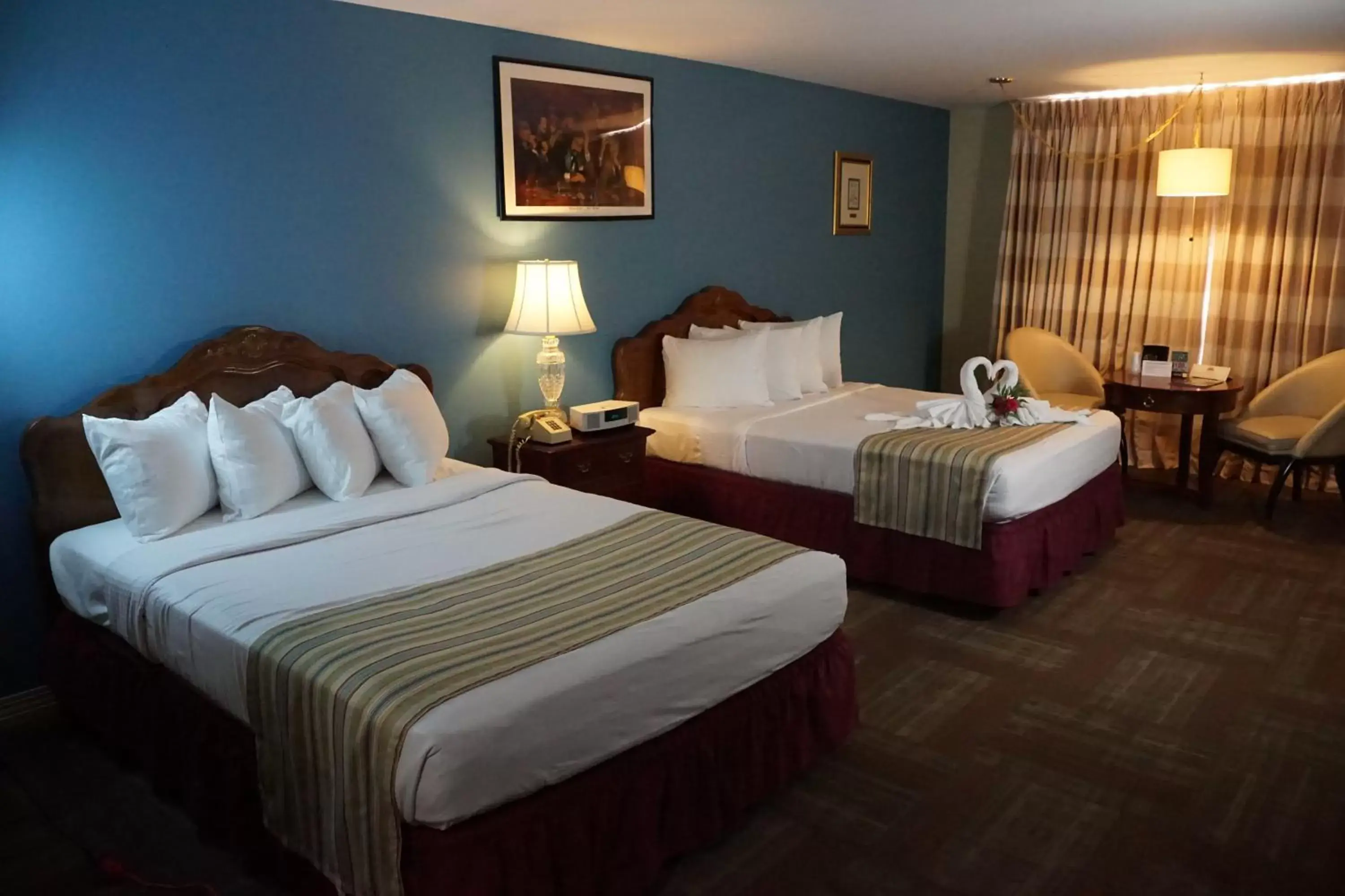 Bed in Railroad Pass Hotel and Casino Ramada by Wyndham