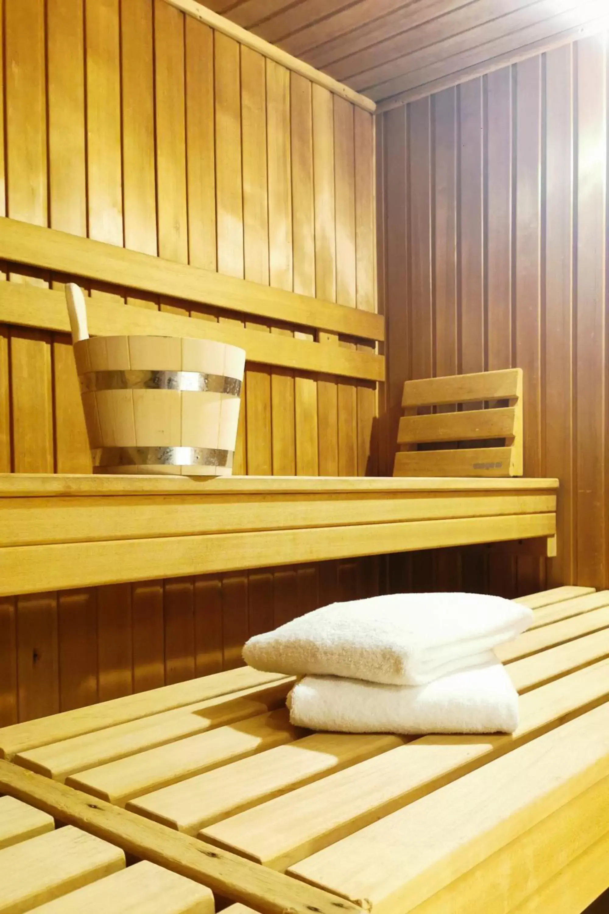 Sauna in Plaza Hotel & Living Frankfurt