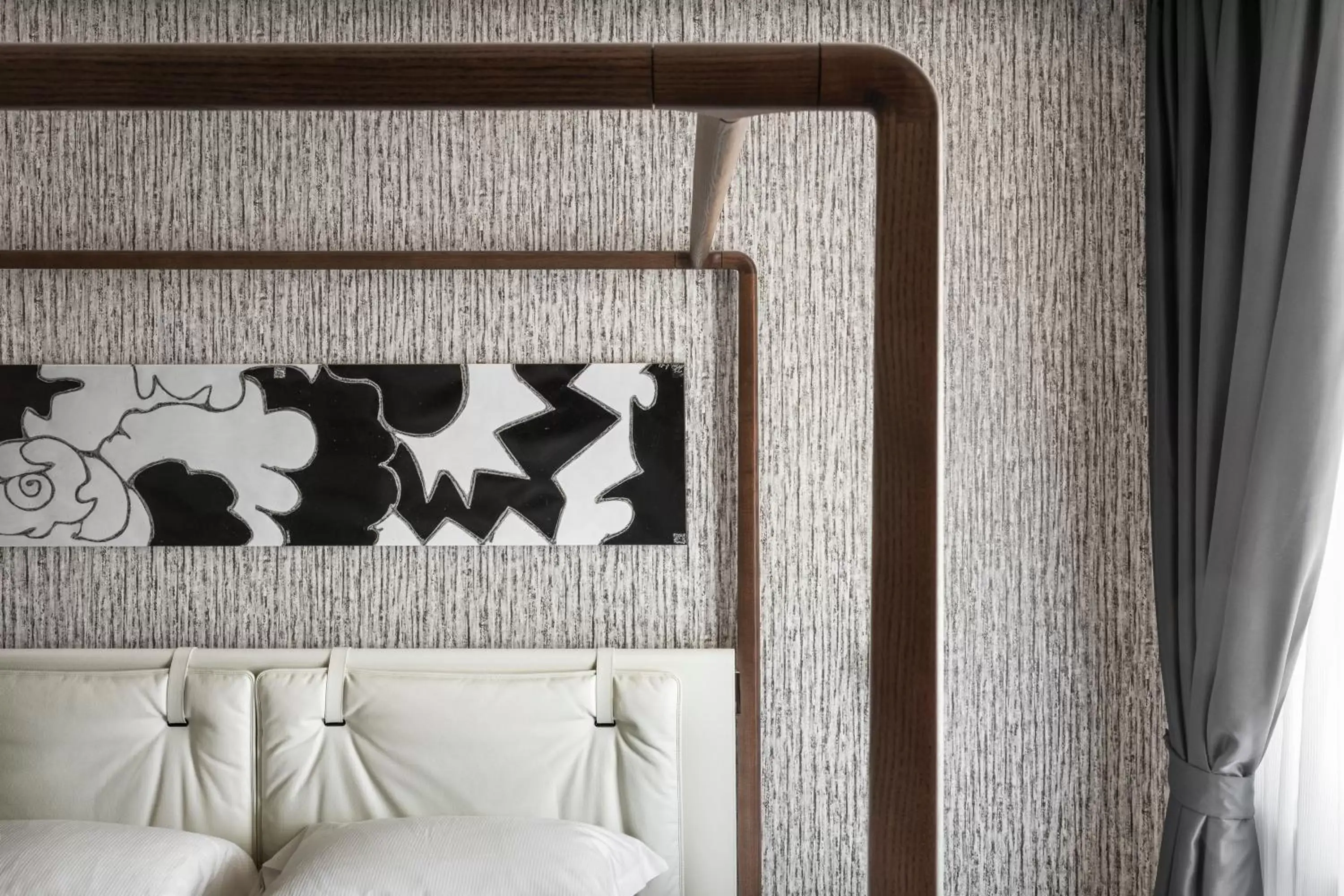 Decorative detail, Bed in LHP Napoli Palace & SPA Decorative detail, Bed in LHP Napoli Palace & SPA