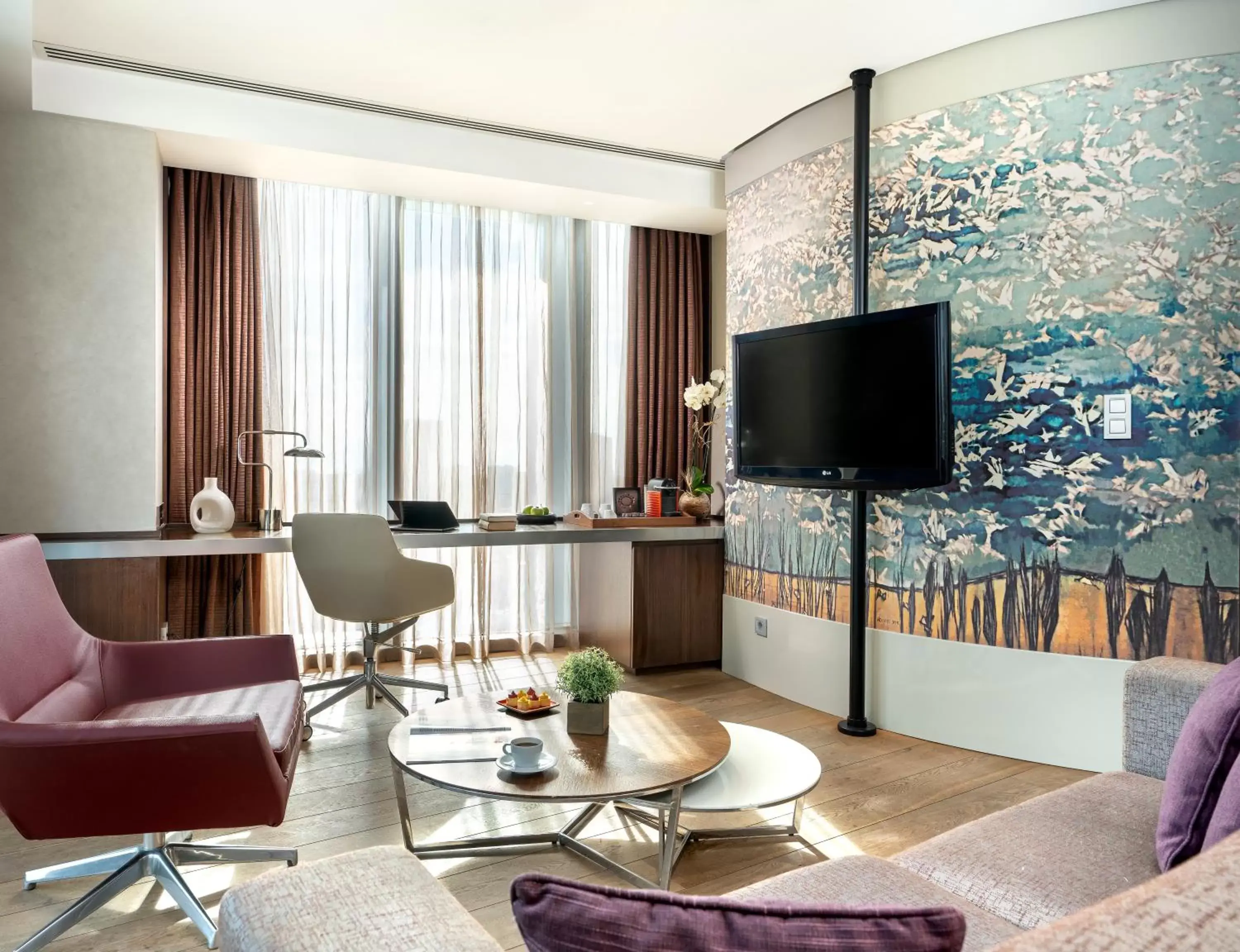 Living room, TV/Entertainment Center in Radisson Blu Hotel Istanbul Asia